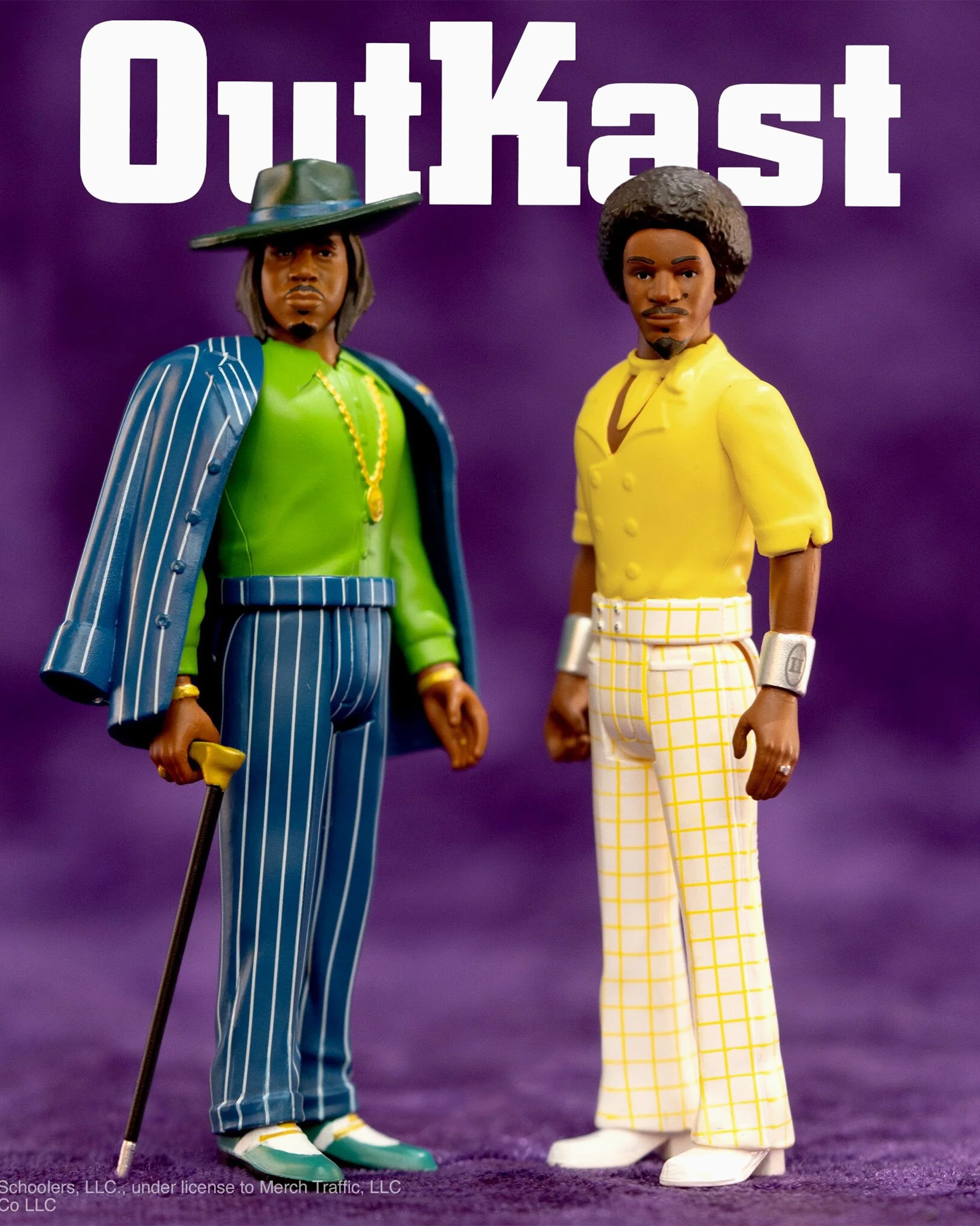 Art Toys Super7 ReAction OutKast Aquemini - S7MOUTKAQ