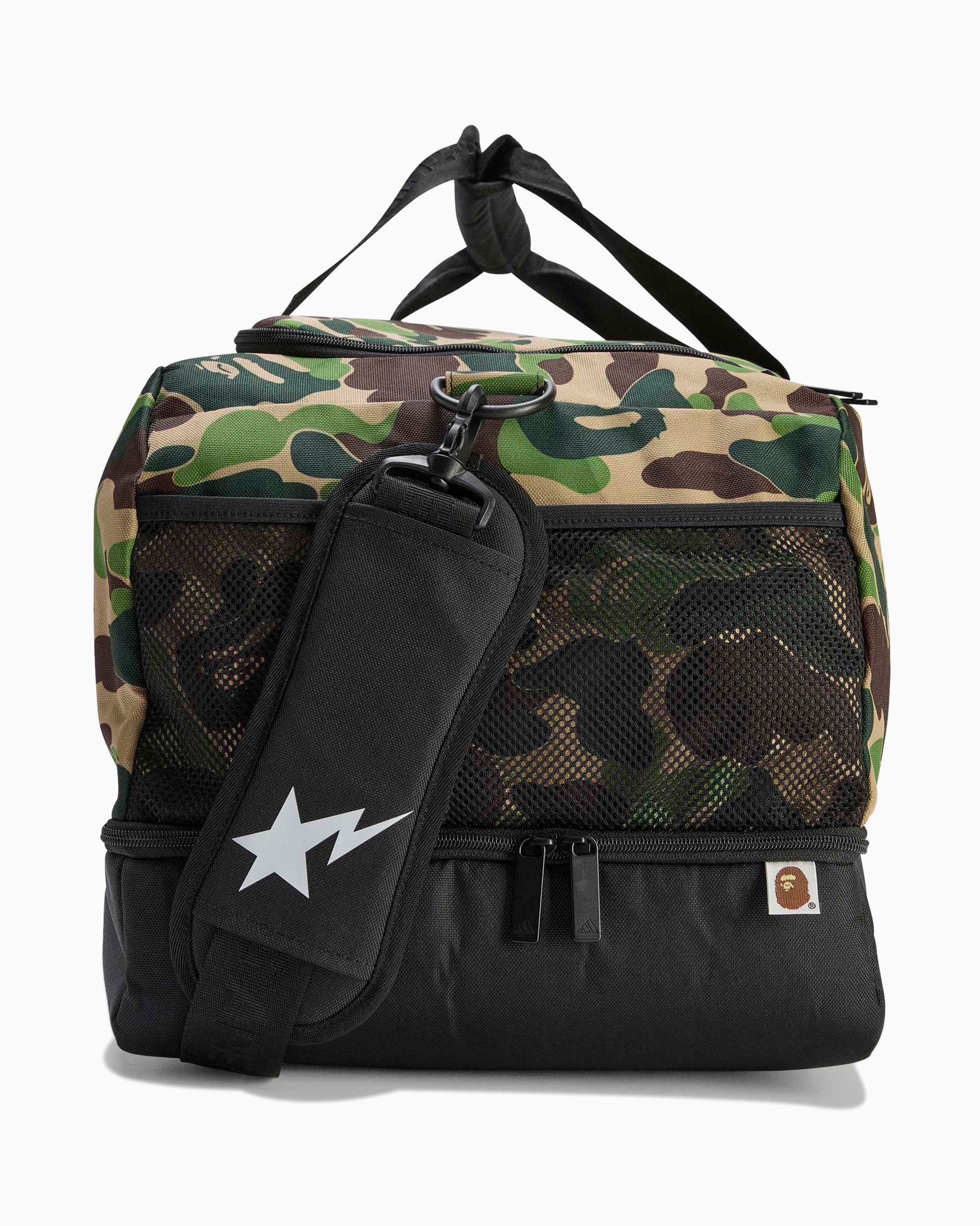Backpacks and Suitcases adidas Originals x BAPE Unisex Duffle Bag 56,9 L - JY8236