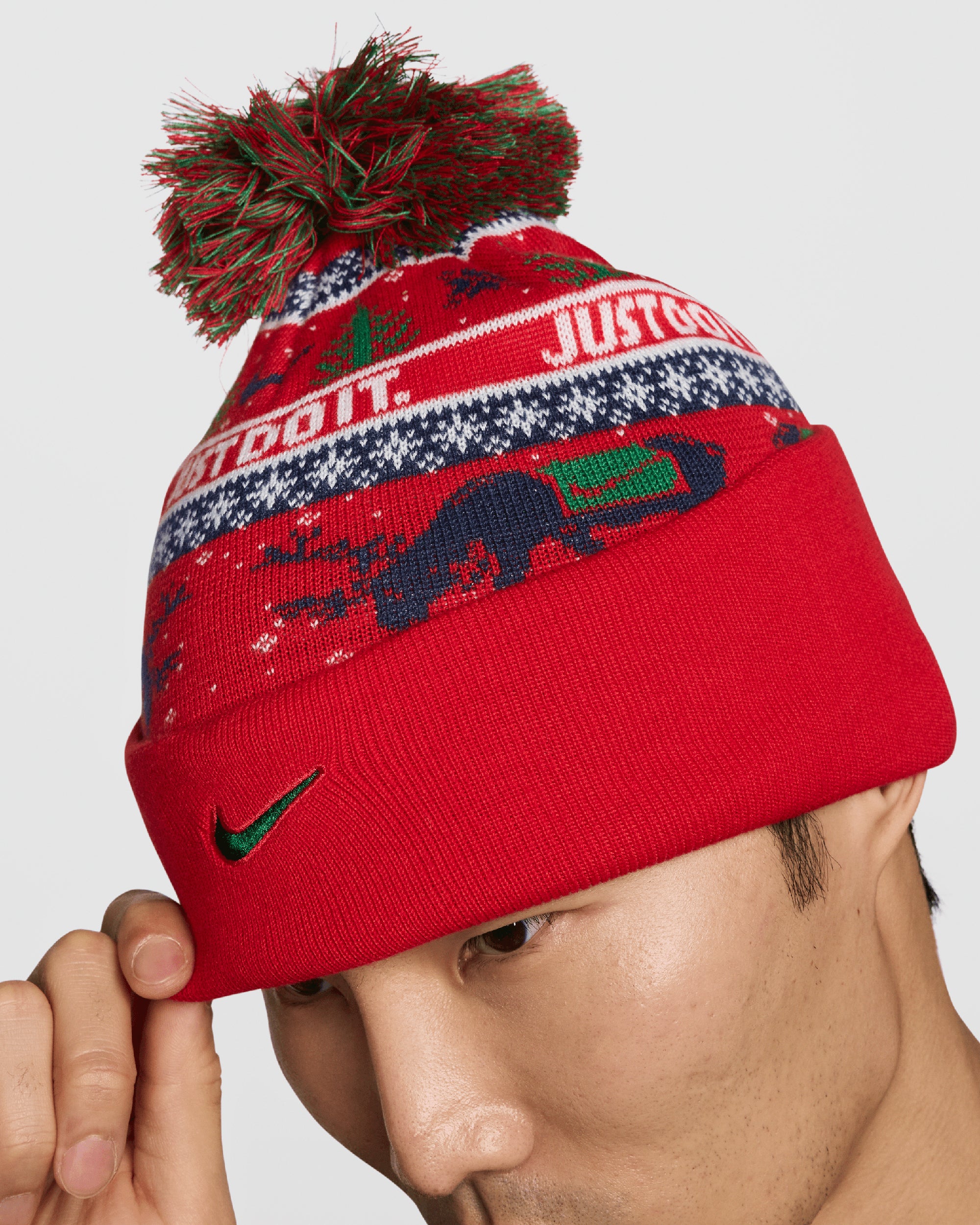 Beanies & Hats Nike Peak Winter Wonderland Unisex Beanie - HV7024-633