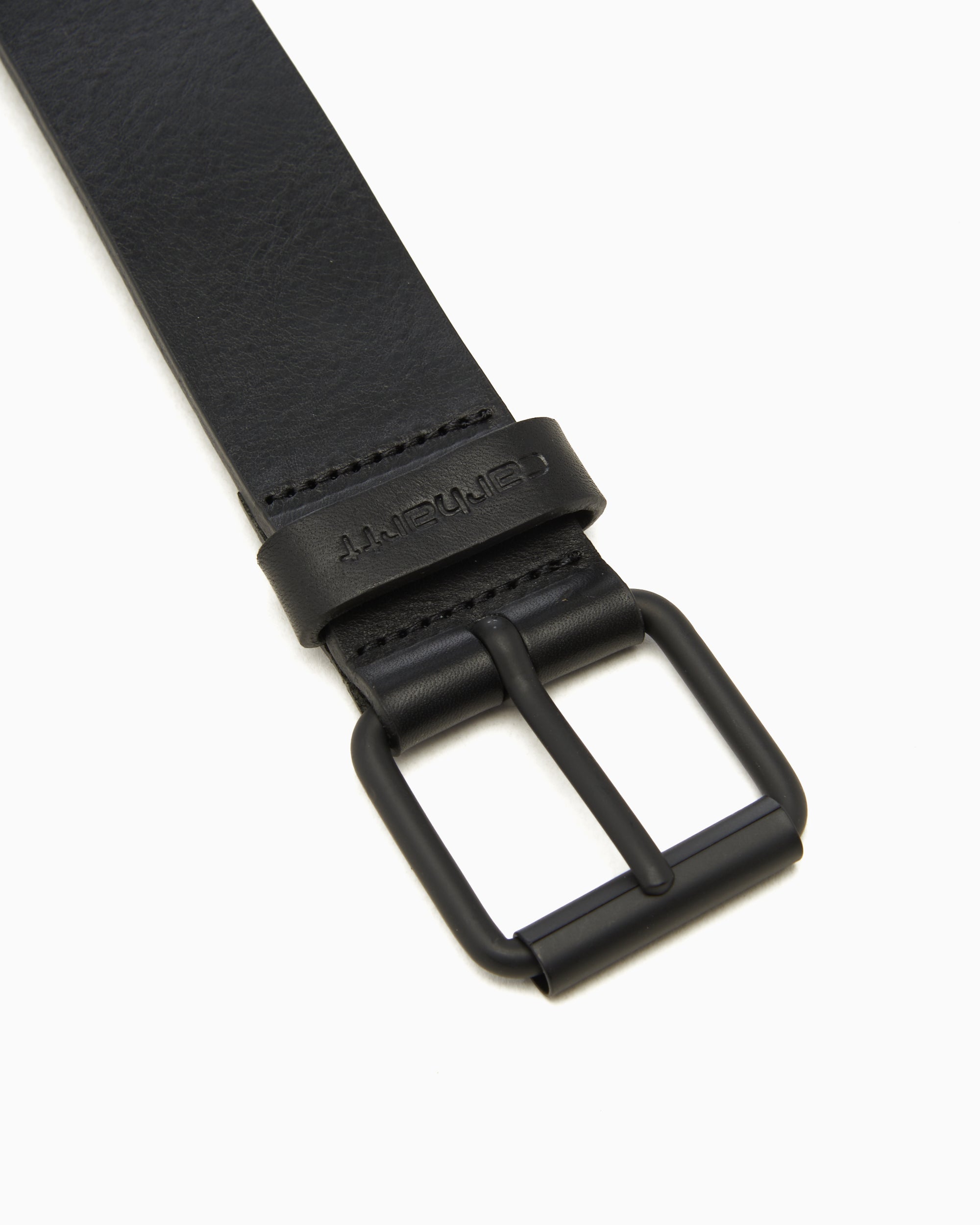 Belts Carhartt WIP Script Leather Unisex Belt - I030992-00EXX