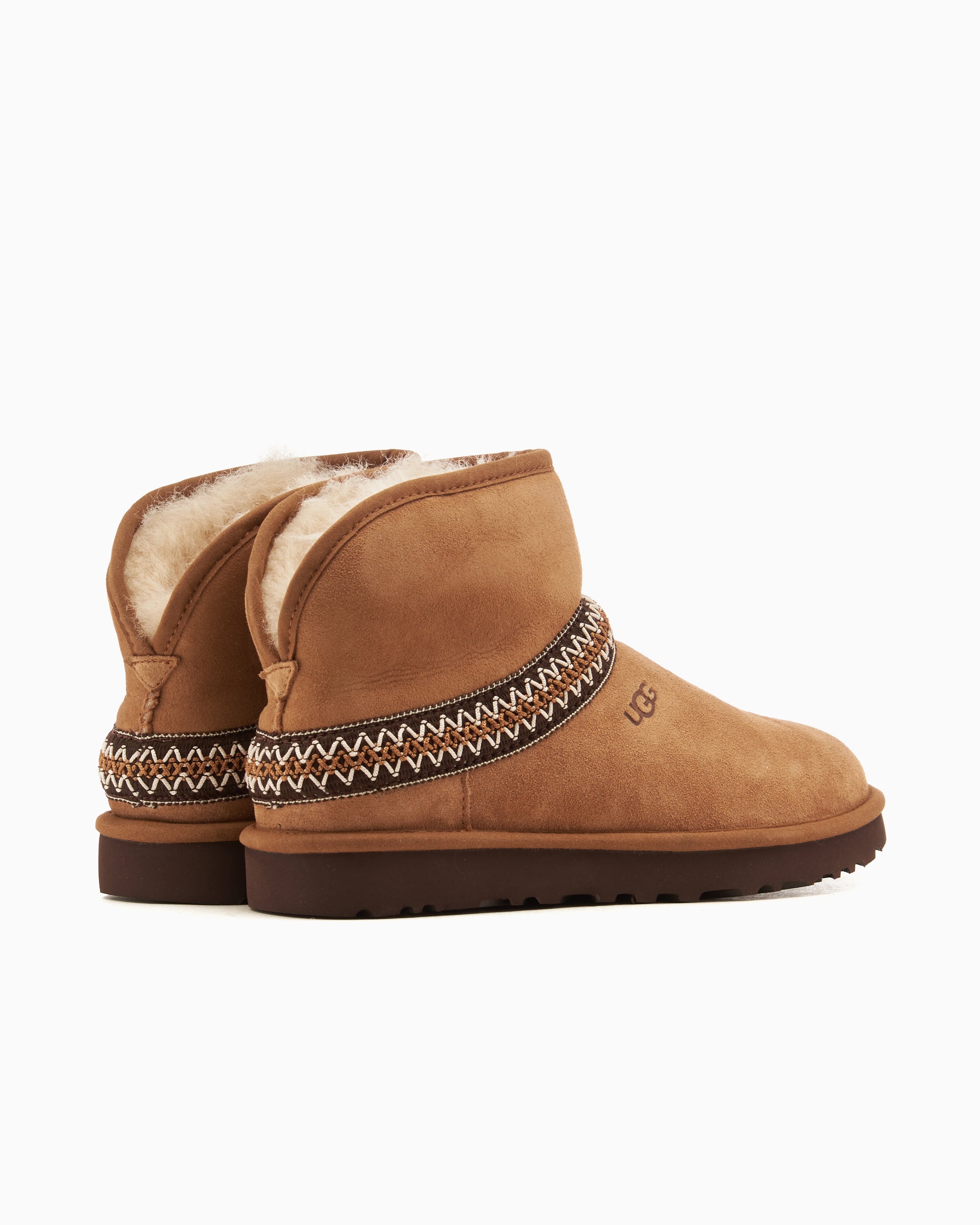 Boots UGG® Classic Mini Crescent Women's Boots - 1158262-CHE