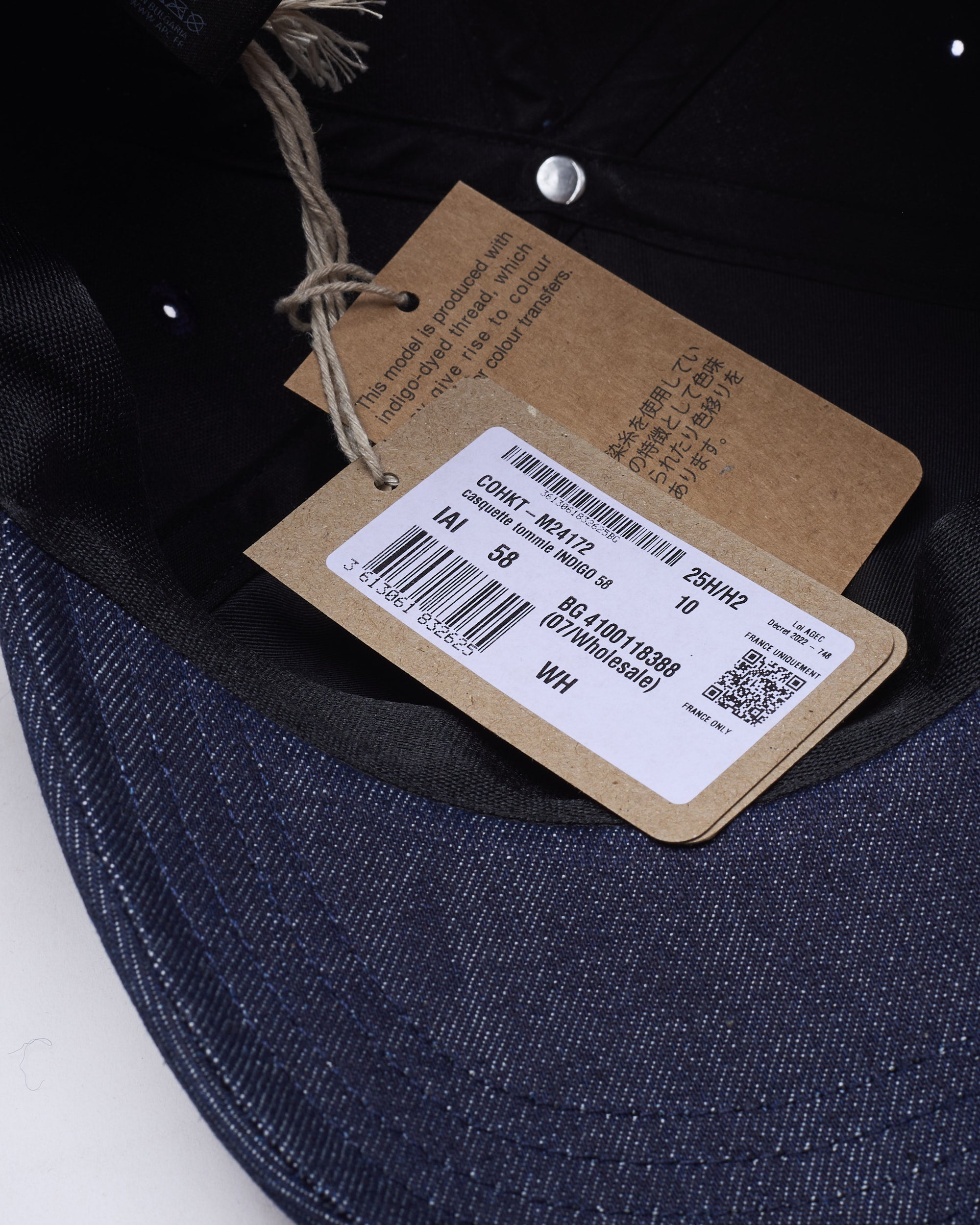 Caps A.P.C. Tommie Unisex Cap - COHKT-M24172-IAI