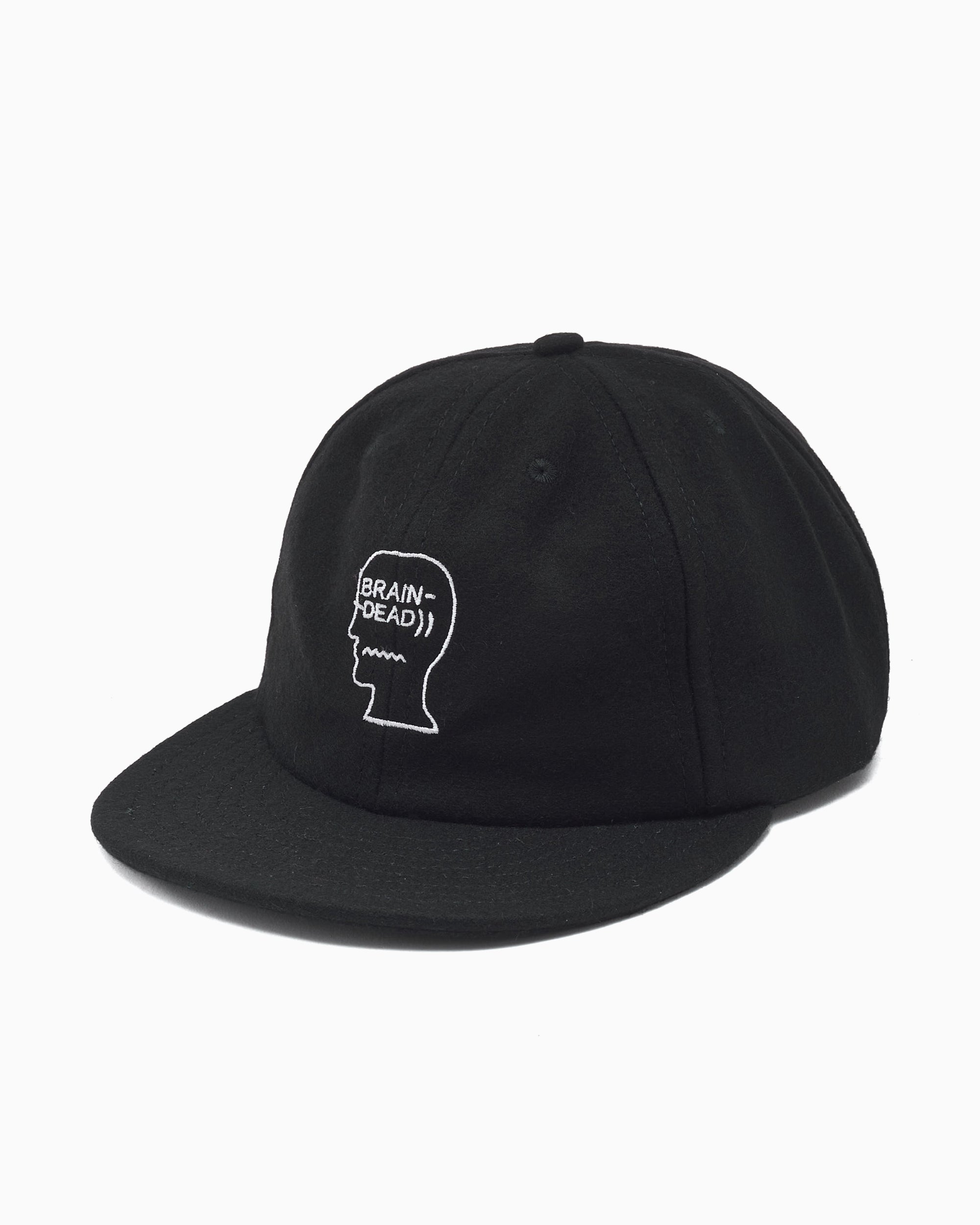 Caps Brain Dead Flannel Logohead Unisex Cap - BDF25H01004631BK01