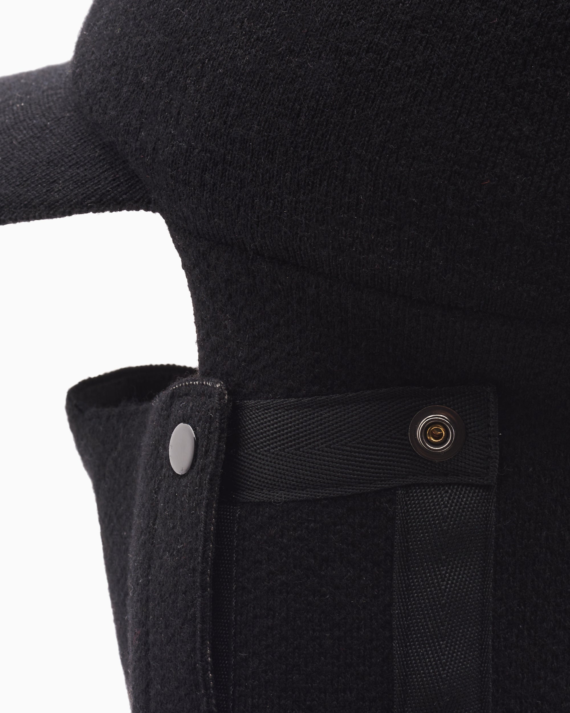 Caps CP Company Unisex Extrafine Merino Wool Visor Neck Cap Unisex Cap - 17CMAC298A005509A-999