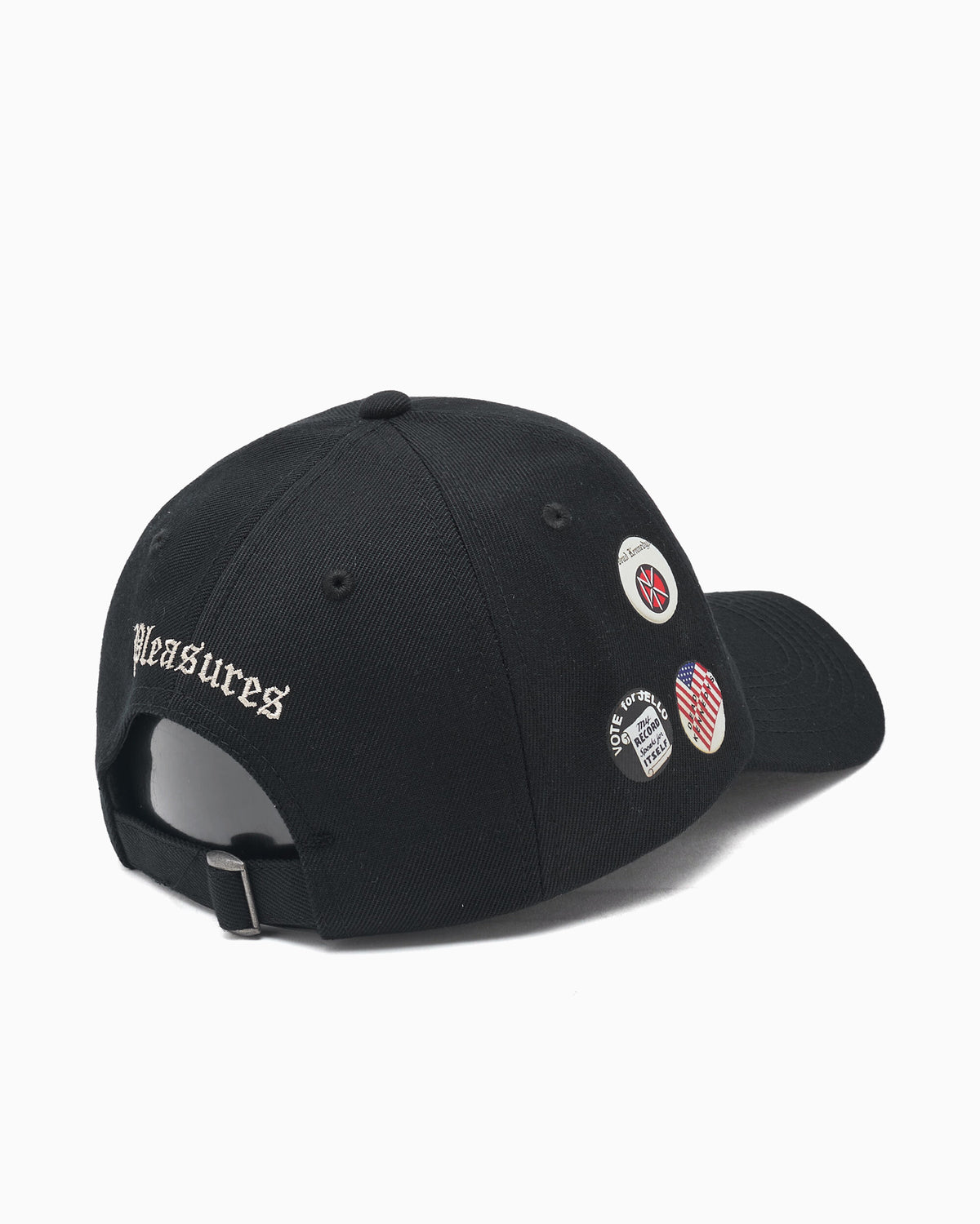 Caps Pleasures x Dead Kennedys Buttons Unisex Cap - P26FDK011-BLACK
