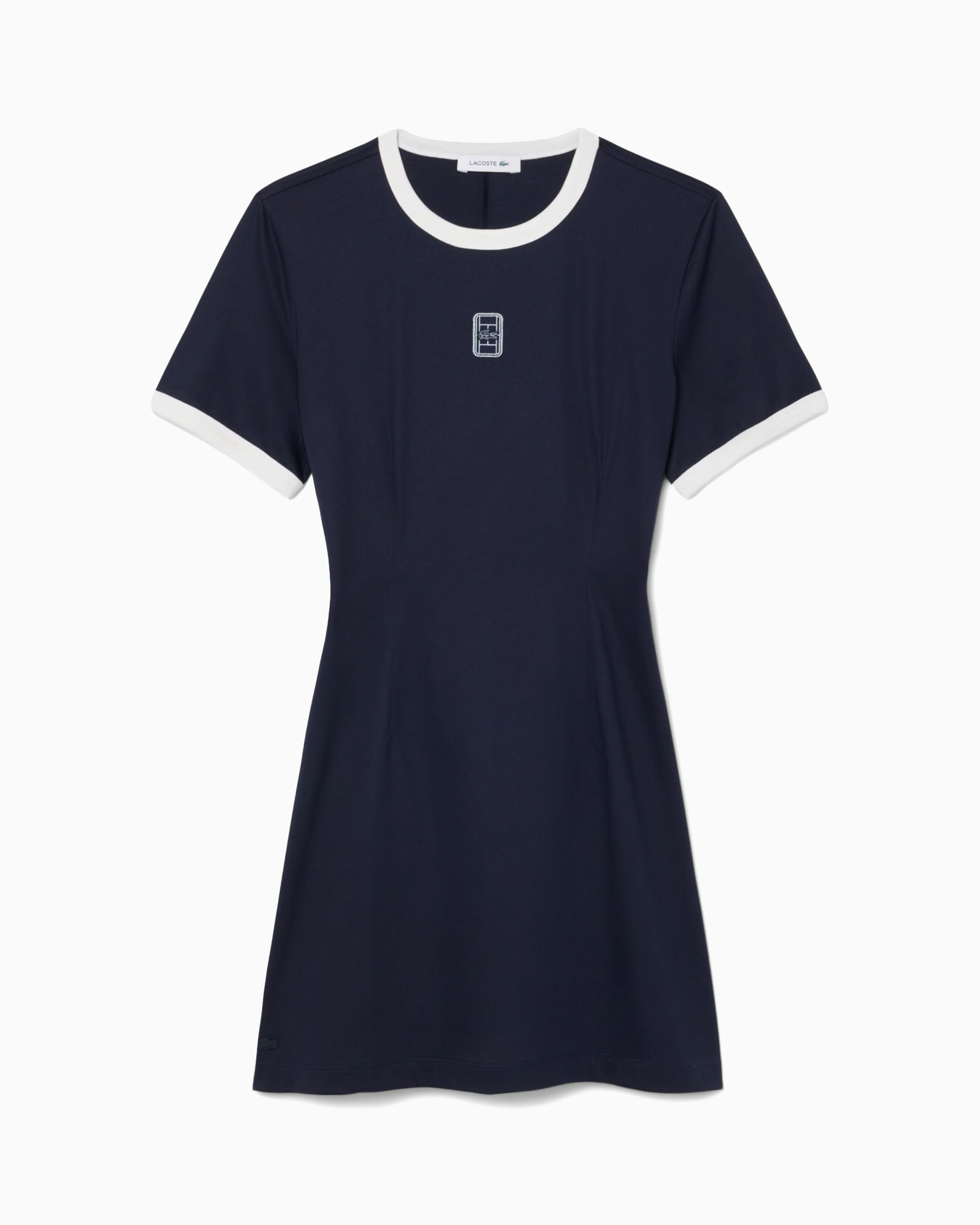 Dresses Lacoste Runway Logo Slim Women's Short Dress - EF8123-00-M5C