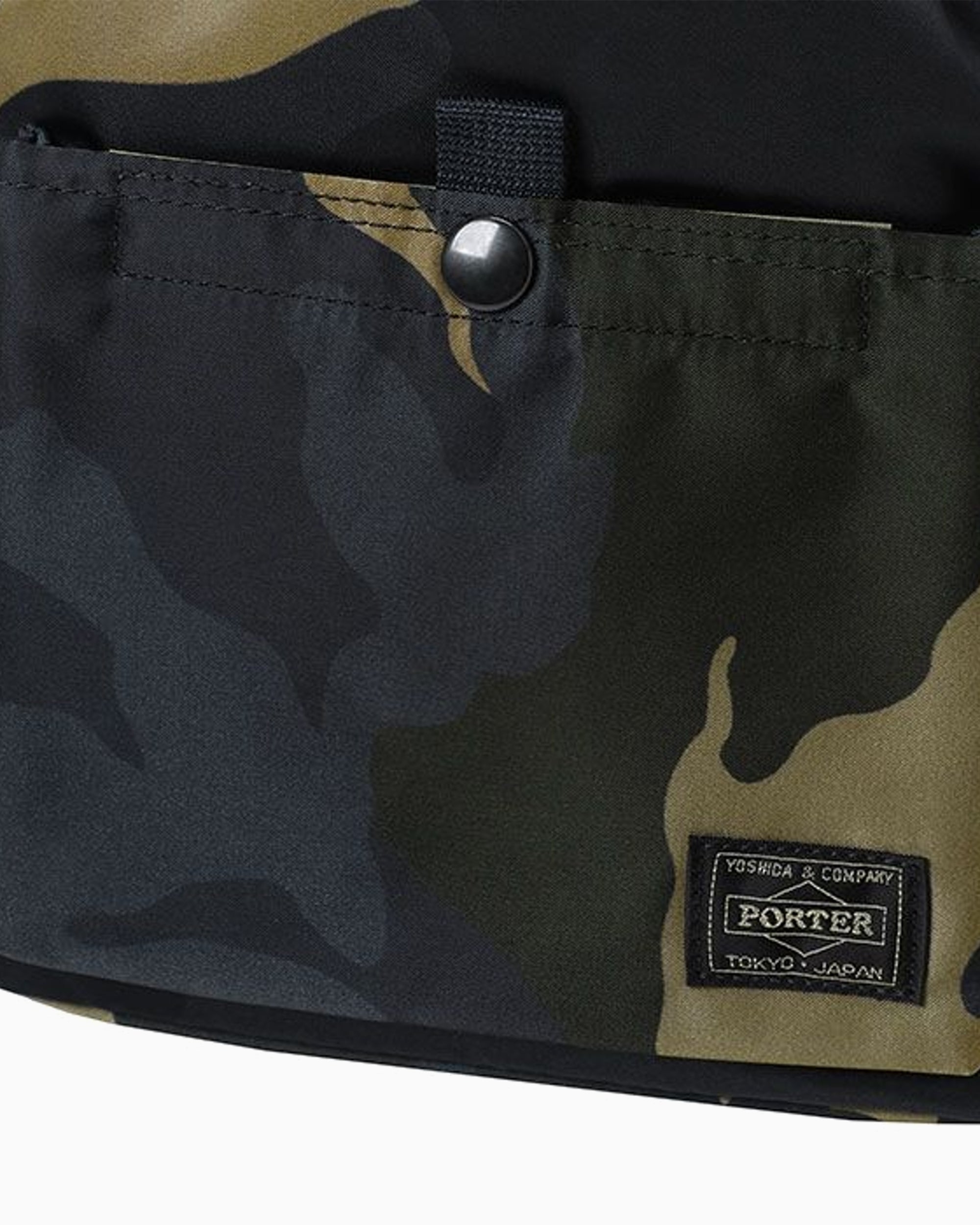 Handbags Porter-Yoshida & Co. Counter Shade Balloon Unisex Shoulder Bag - 381-18191-WOODLANDKHAKI