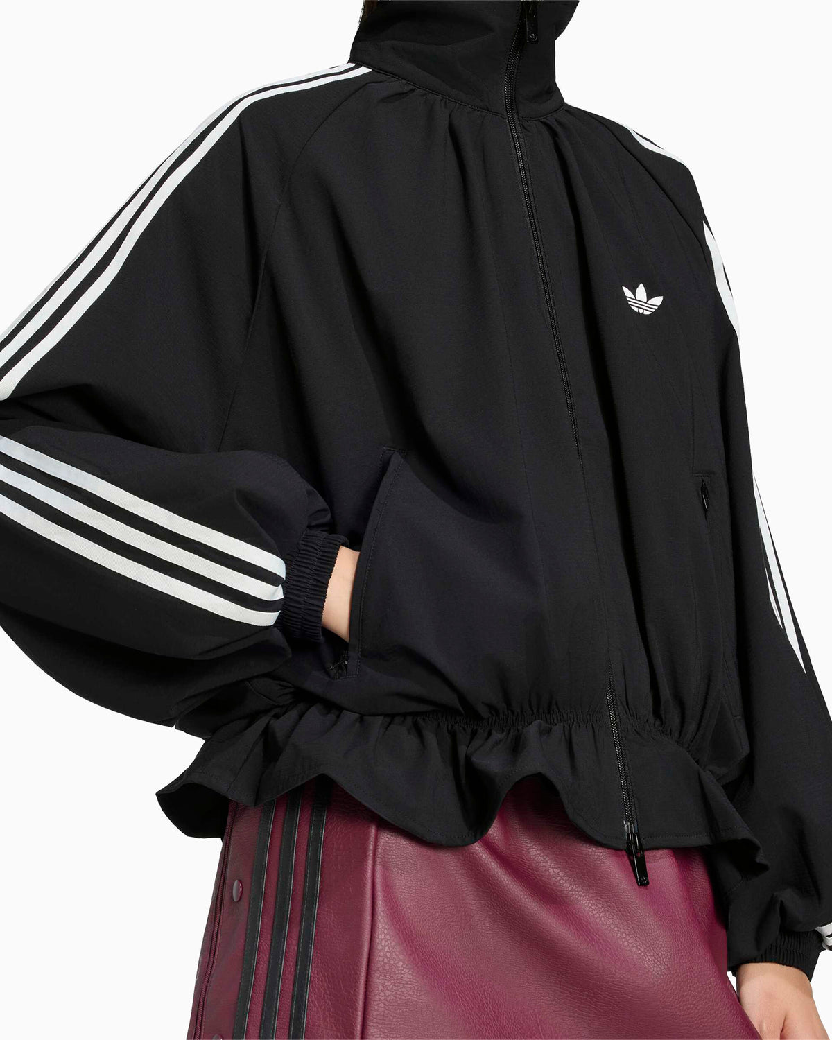 Jackets Coats adidas Originals Blousy Ruffled Oversize Women's Light Jacket - LG4075