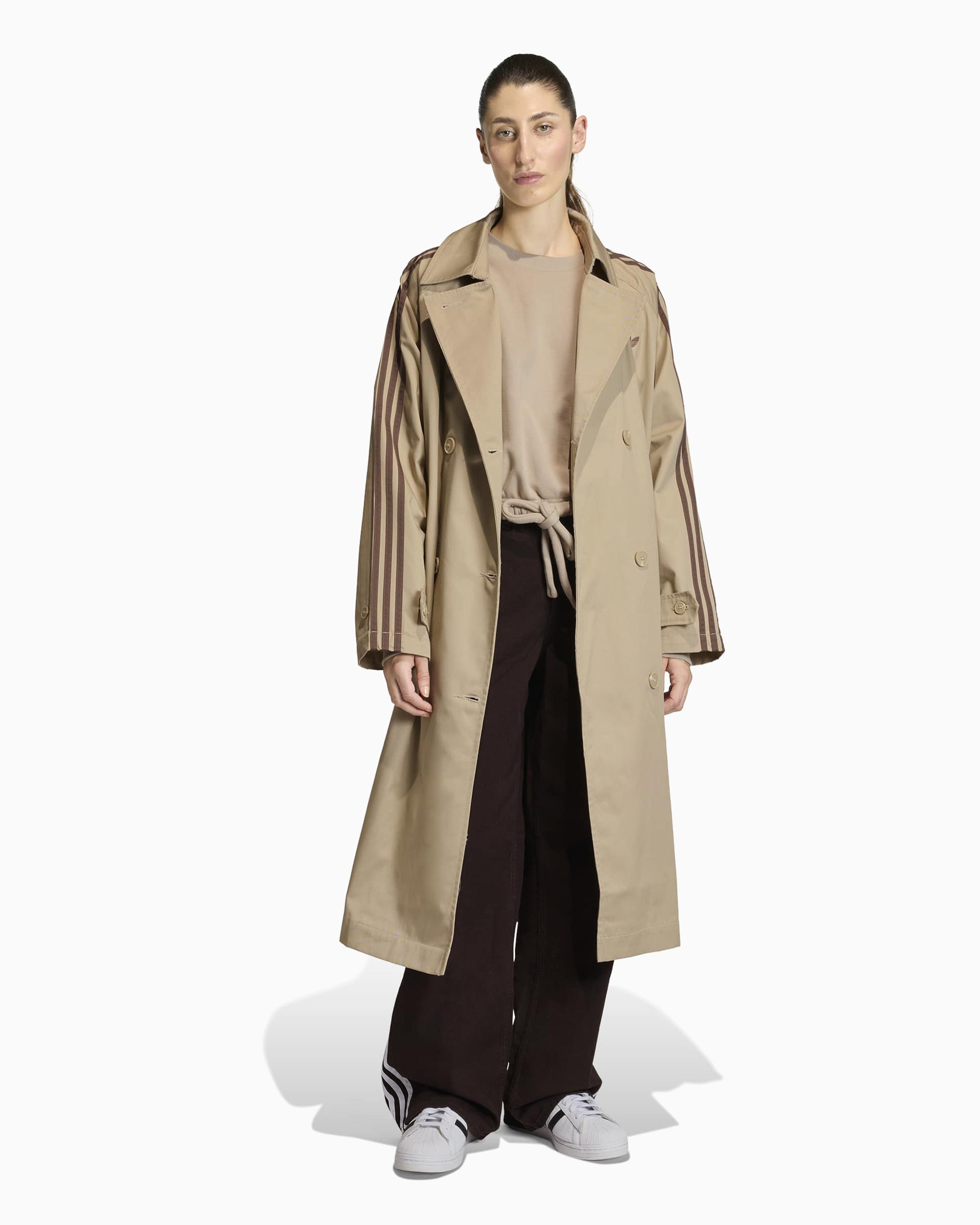 Jackets Coats adidas Originals Trench Logo Relaxed Women's Light Jacket - KD3734