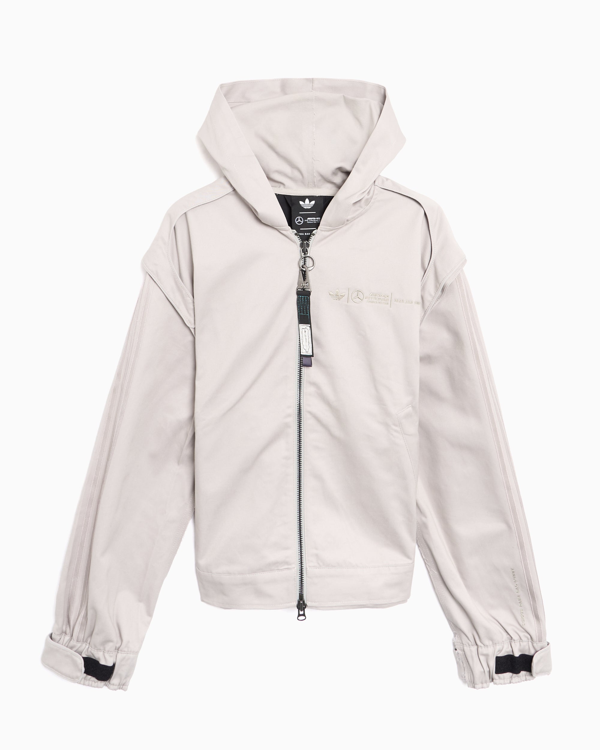 Jackets Coats adidas Originals x Bad Bunny x Mercedes AMG Petronas Racing Logo Relaxed Men's Light Jacket - KD7594