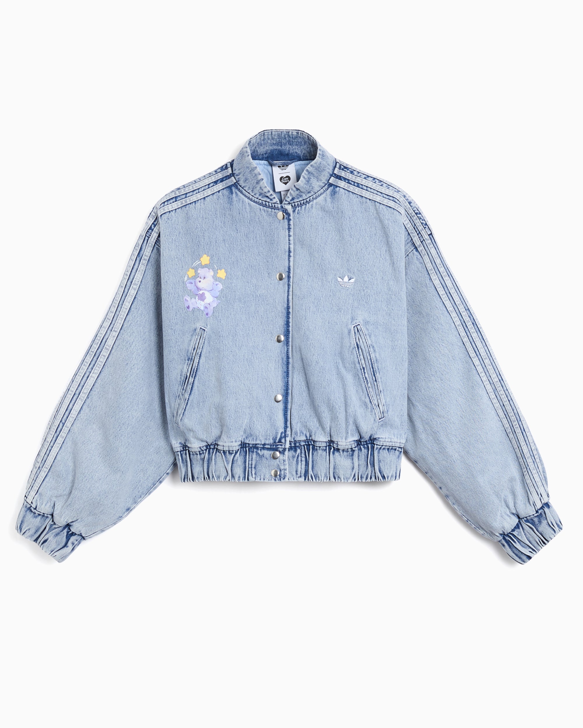 adidas Originals x Care Bears Boxy geborduurd Spijkerjasje voor dames