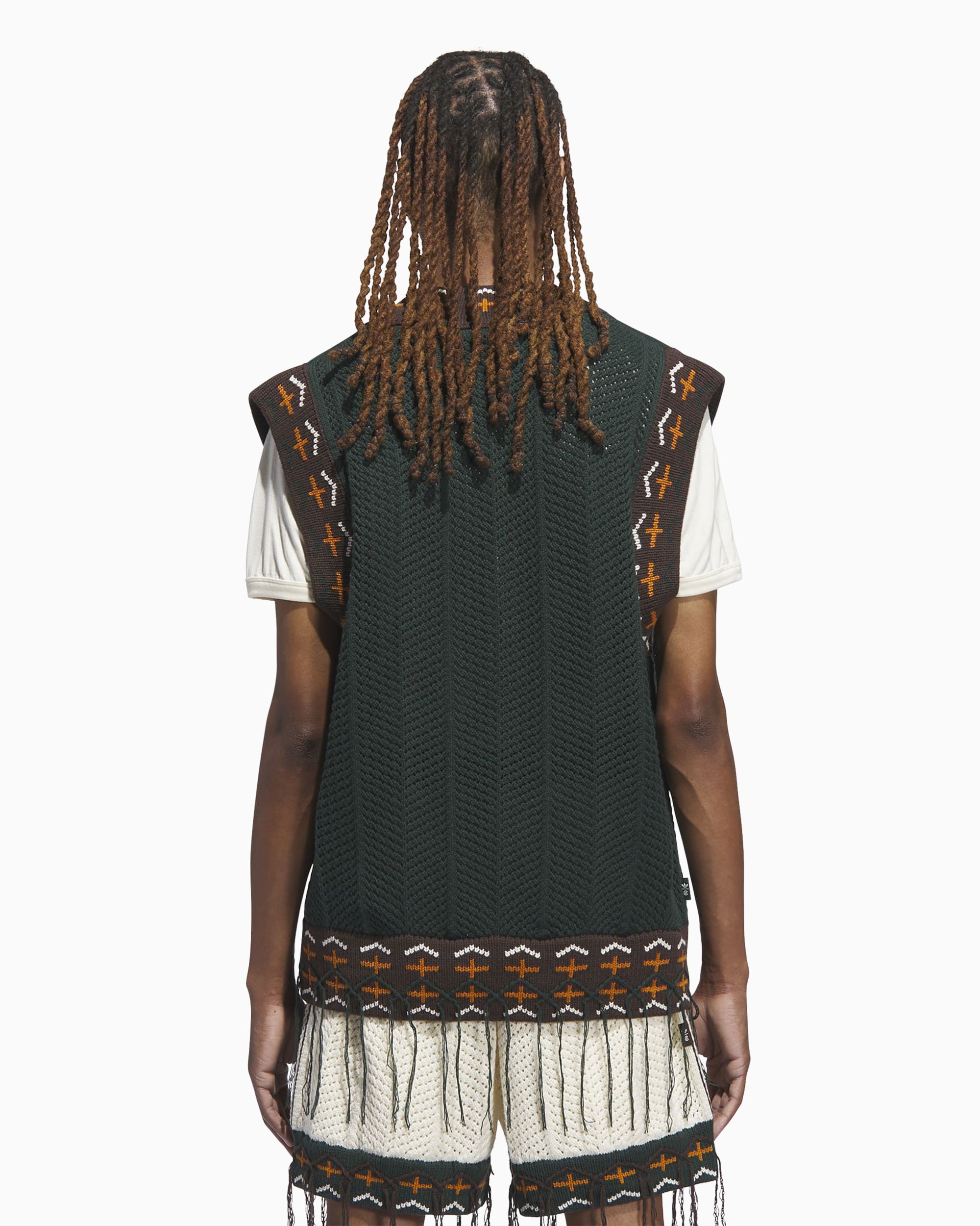Jackets Coats adidas Originals x CLOT Crochet Unisex Vest - JP1606