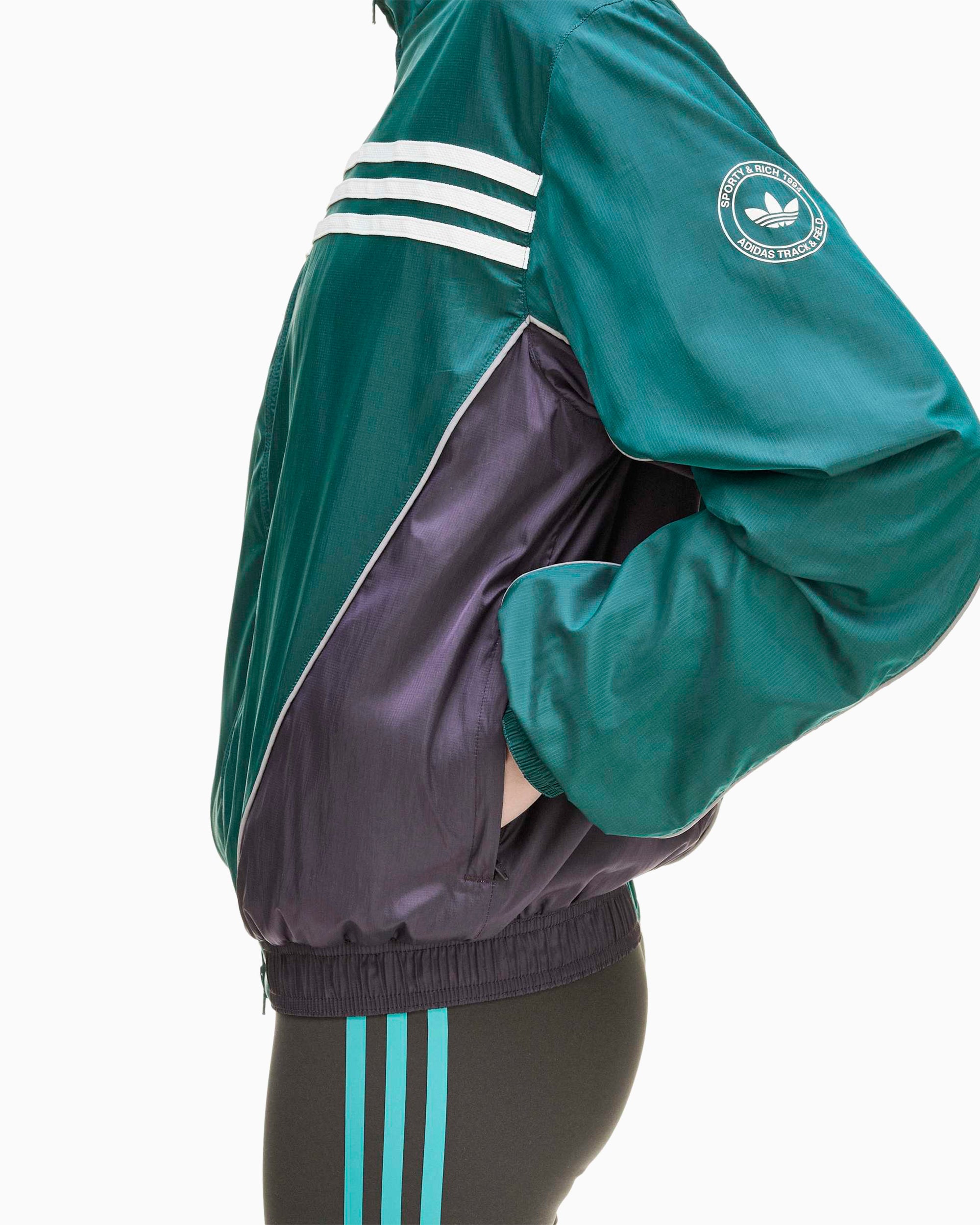 Jackets Coats adidas Originals x Sporty & Rich Women's Windbreaker - KA7990