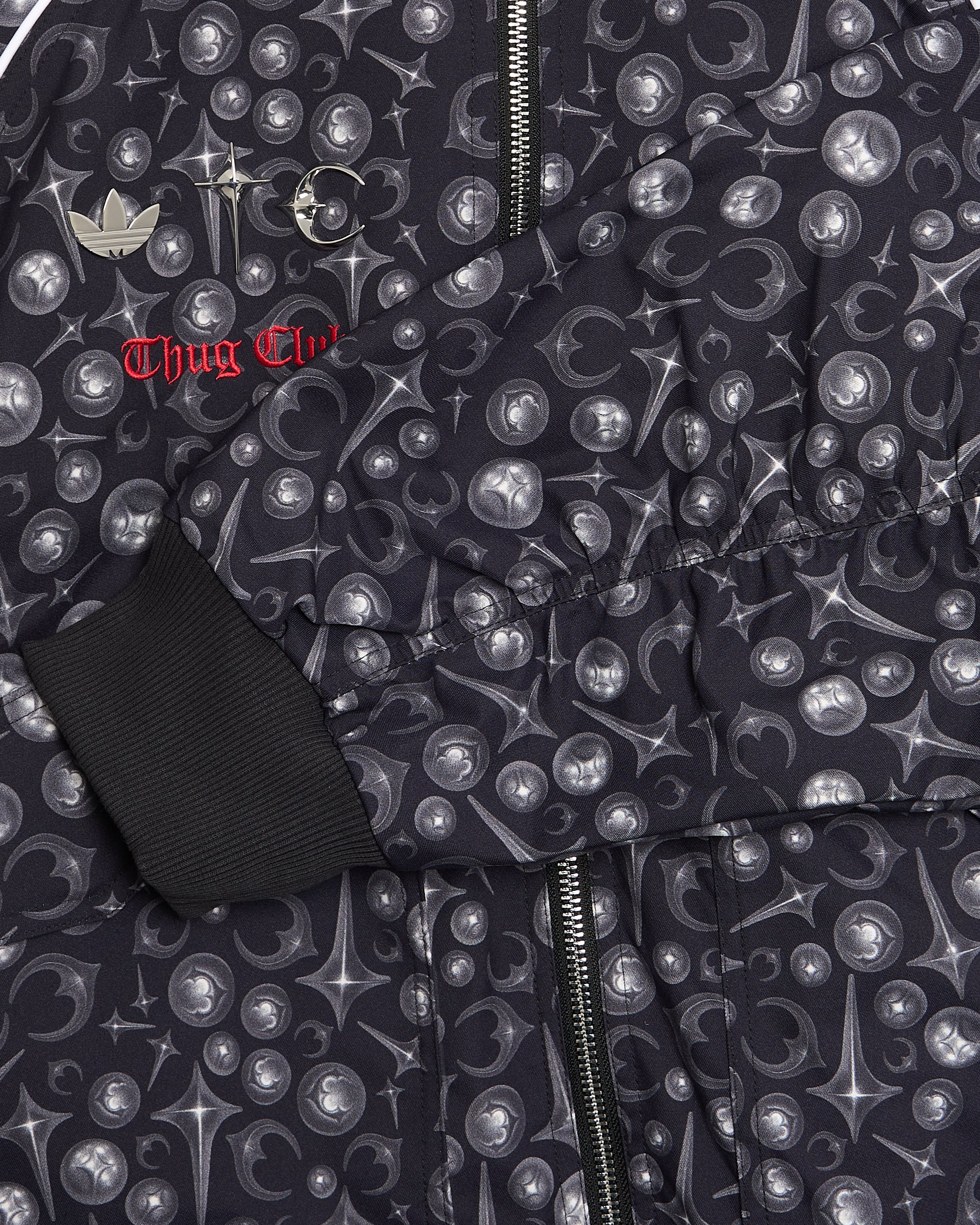 Jackets Coats adidas Originals x Thug Club Superstar Graphic Relaxed Men's Track Jacket - KF6915