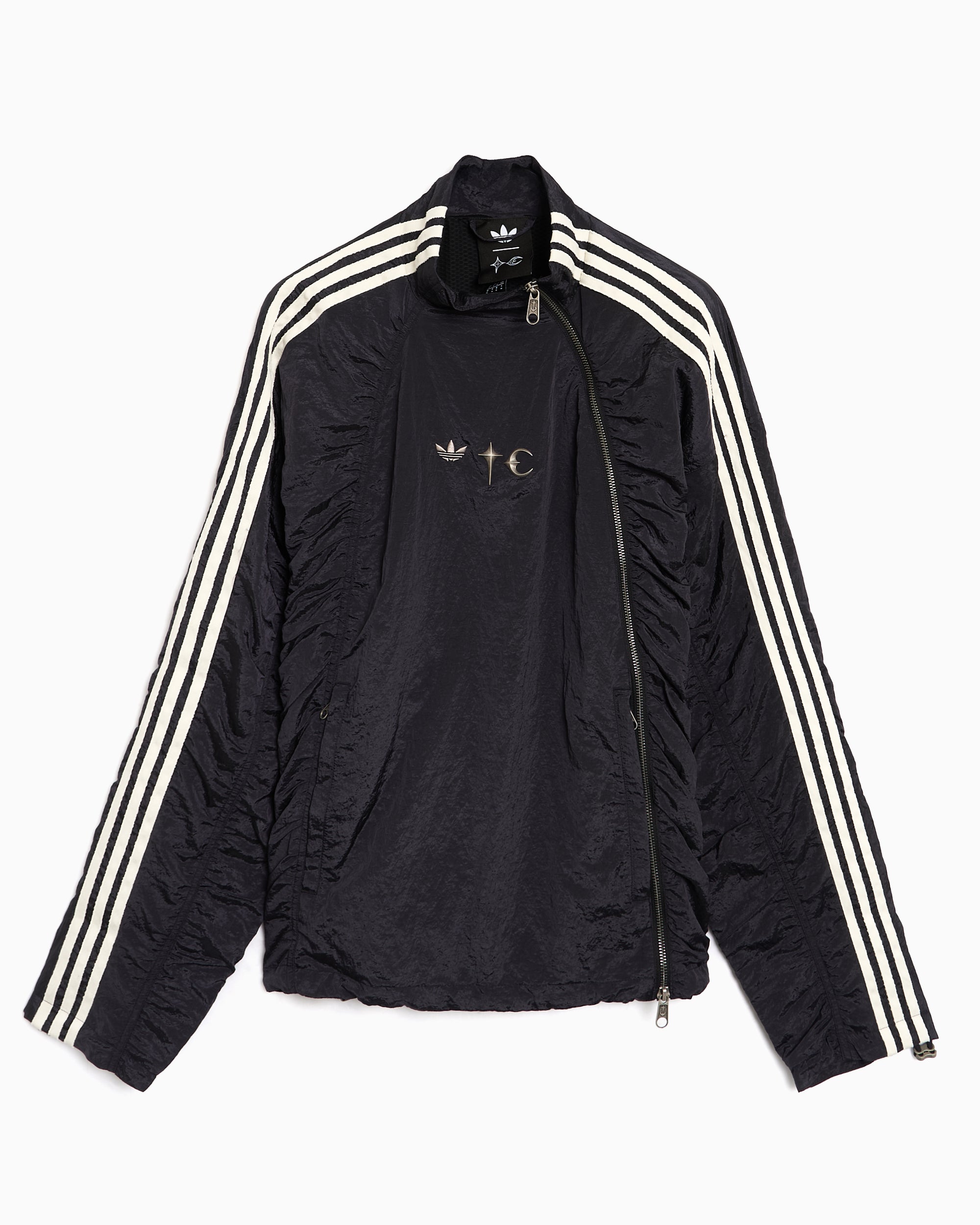 〈adidas〉x『CLUBHAUS』 Track Jacket adidas Originals x Thug Club Woven Relaxed met logo Trainingsjack Unis