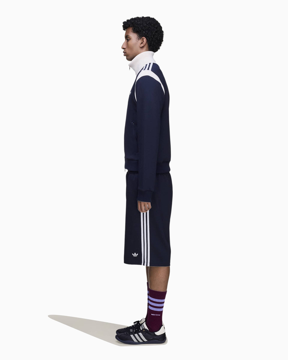 Jackets Coats adidas Originals x Wales Bonner Twill Slim Men's Track Jacket - KD0307