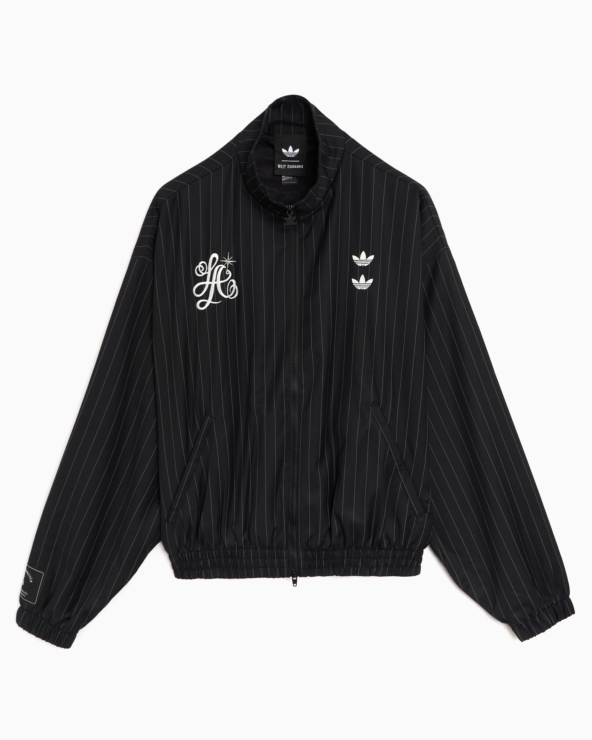 adidas Originals x Willy Chavarria Pinstripe Boxy gestreept Trainingsj