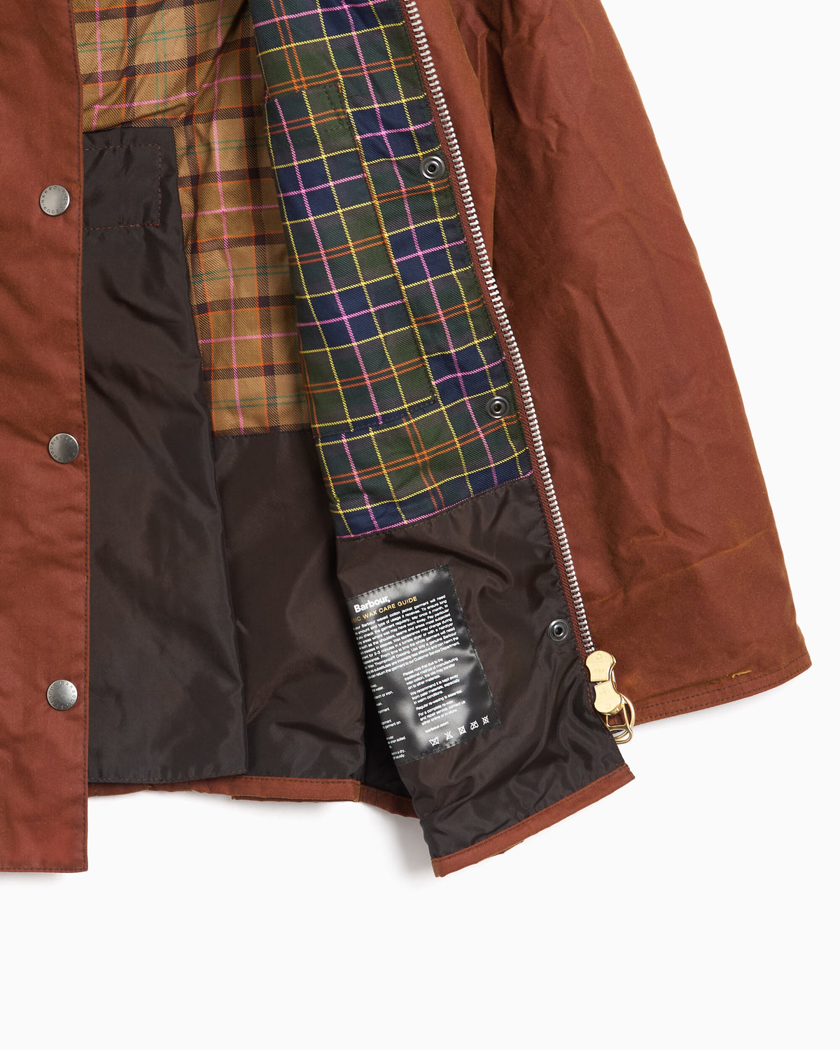 Jackets Coats Barbour x Paul Smith Beaufort Wax Relaxed Women's Rain Jacket - LWX1599BR71