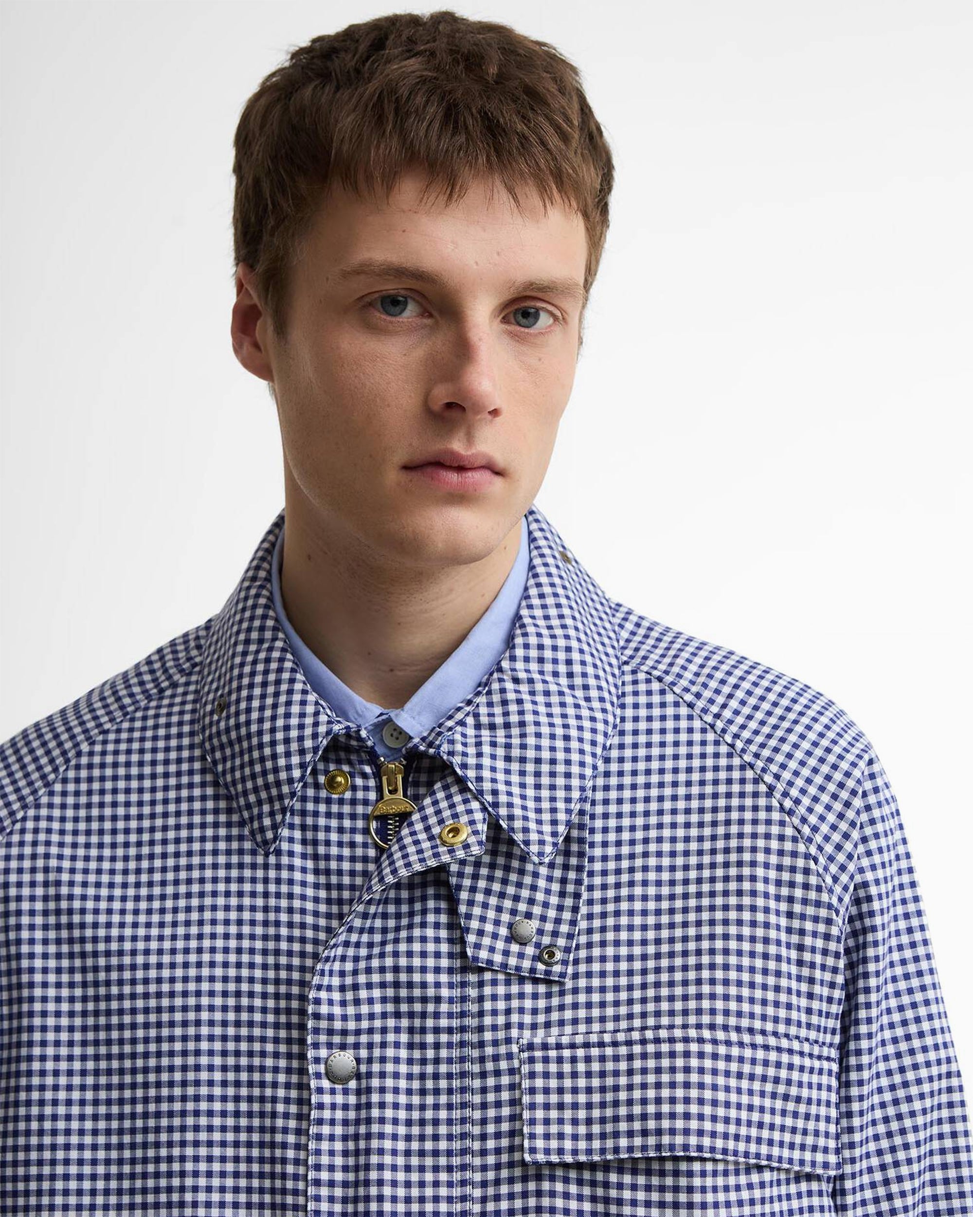 Jackets Coats Barbour x Paul Smith Transport Plaid Oversize Men's Light Jacket - MCA1128NY71