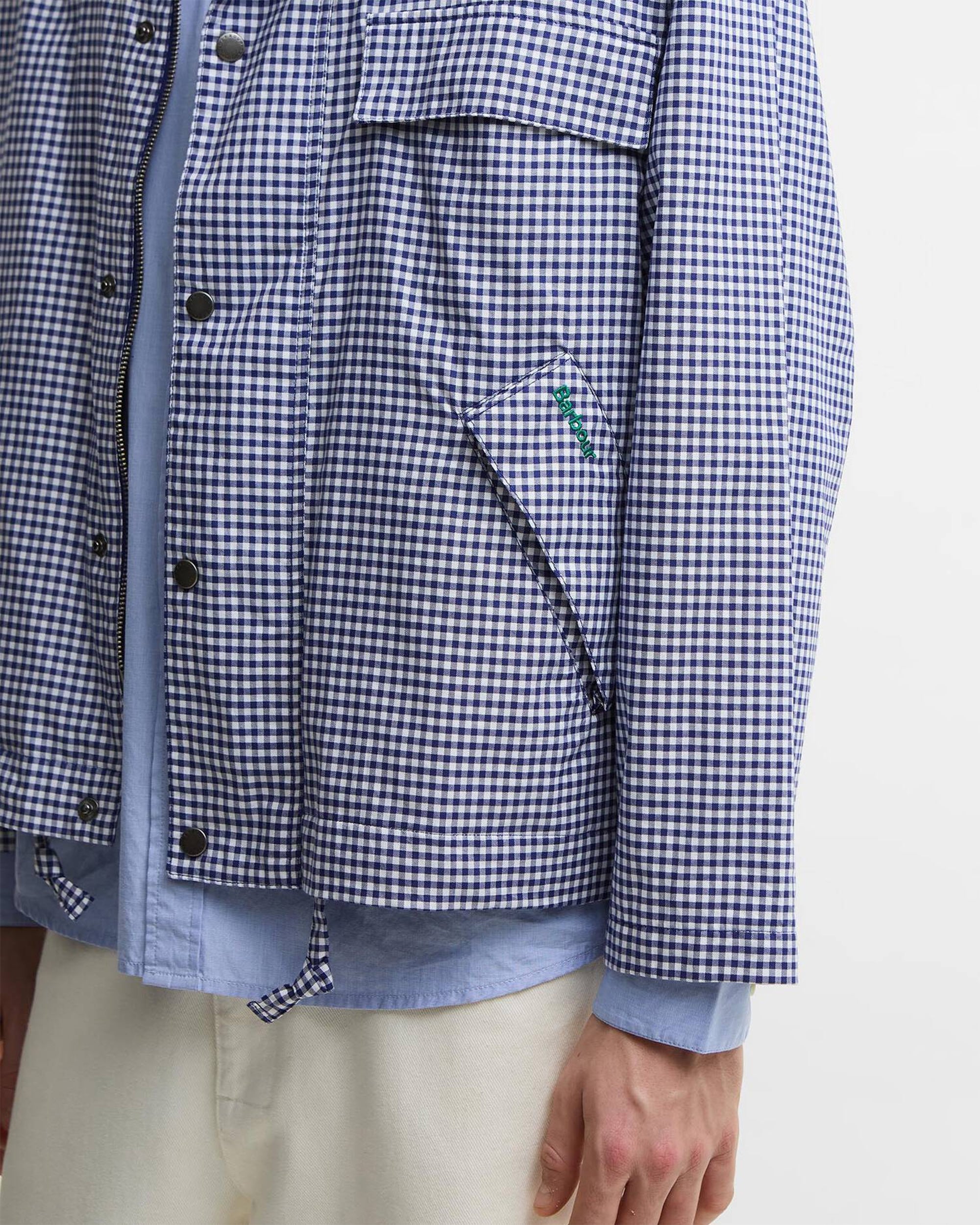 Jackets Coats Barbour x Paul Smith Transport Plaid Oversize Men's Light Jacket - MCA1128NY71