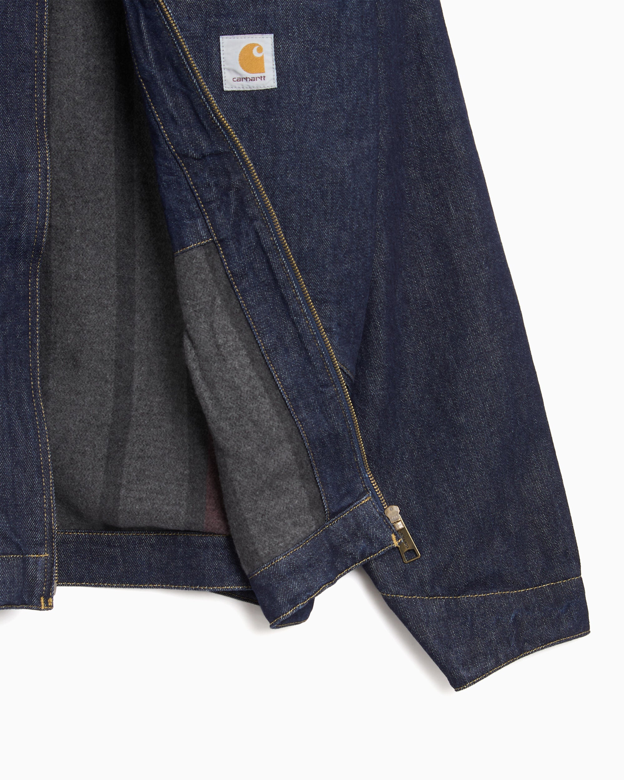 Jackets Coats Carhartt WIP OG Detroit Winter Boxy Men's Denim Jacket - I037535-B8902