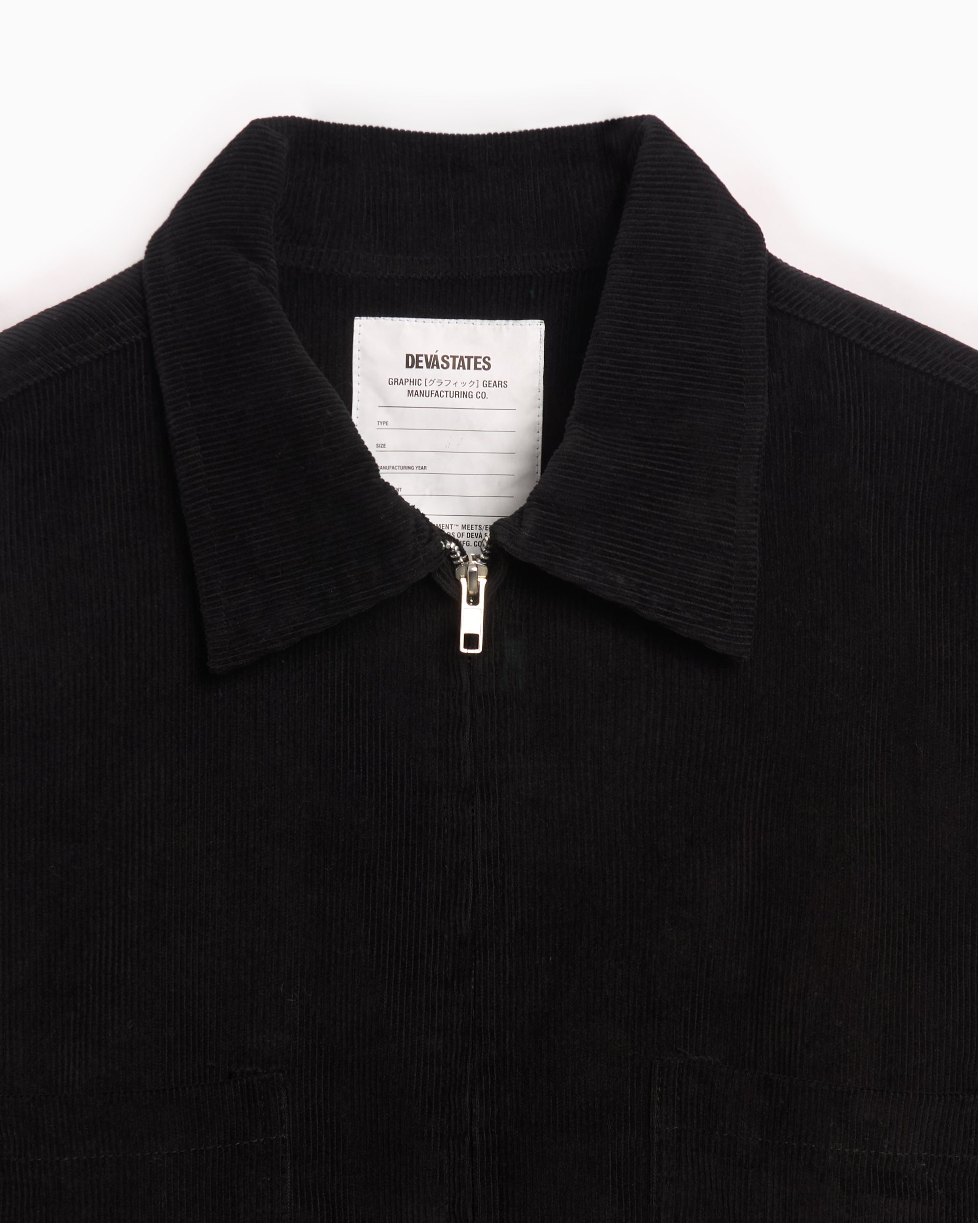 Jackets Coats DEVÁ STATES Circuit Men's Zip-Up Corduroy Jacket Men's Light Jacket - DSB2B201F24