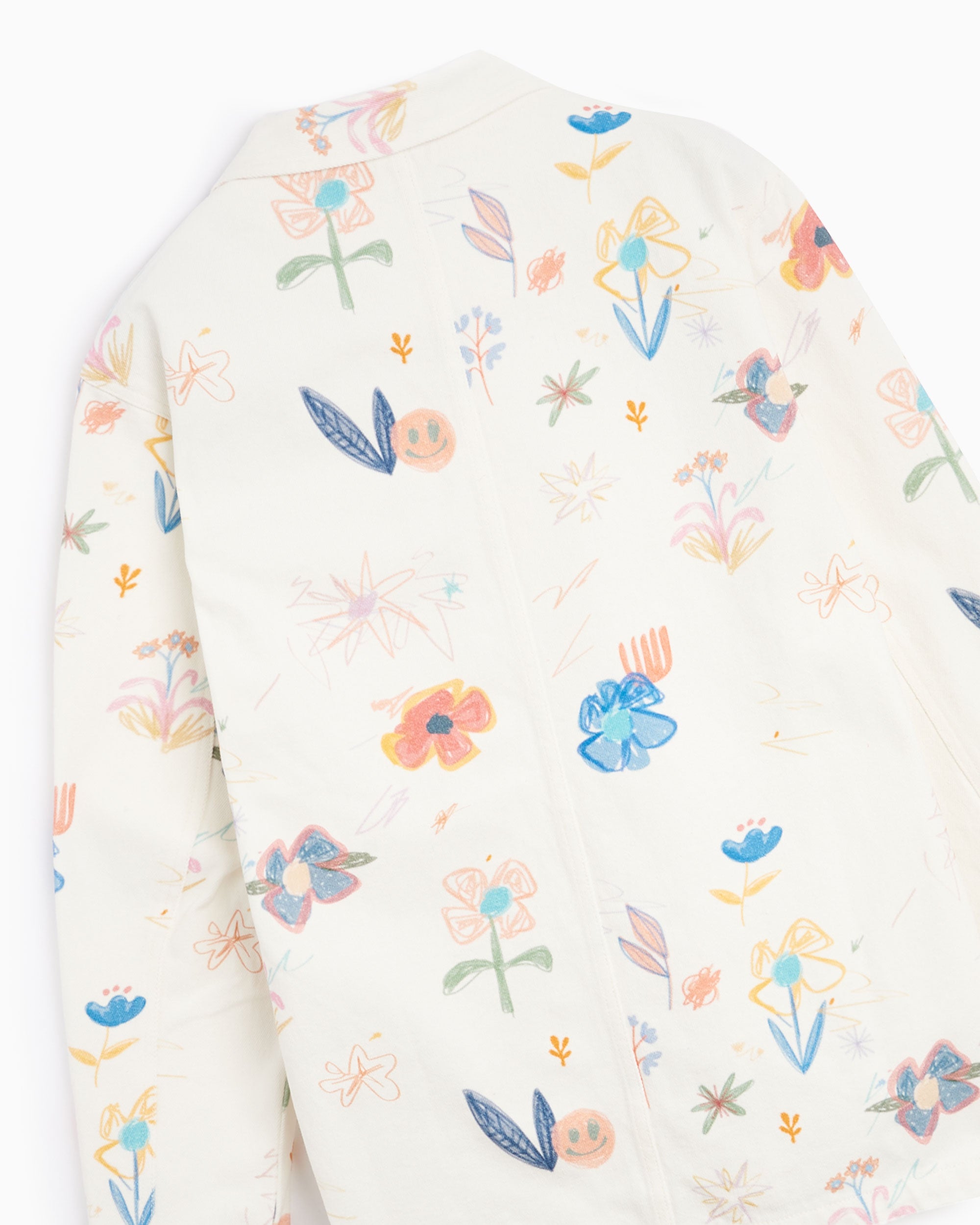 Jackets Coats Edmmond Studios Allover Printed Men's Worker Jacket Men's Overshirt - 123-80-03050