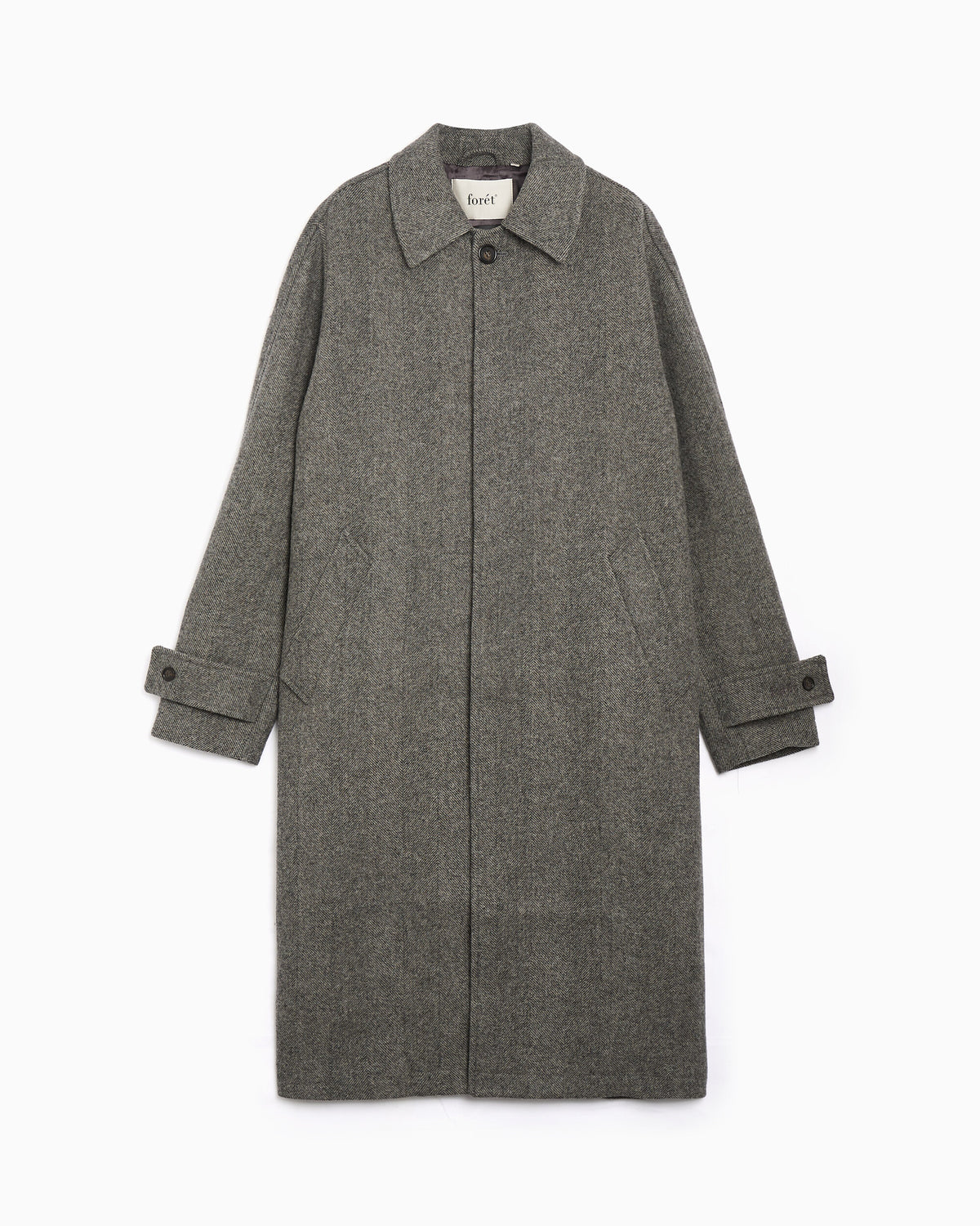 Jackets Coats forét Pine Men's Coat - F1476-GREYHERRINGBONE
