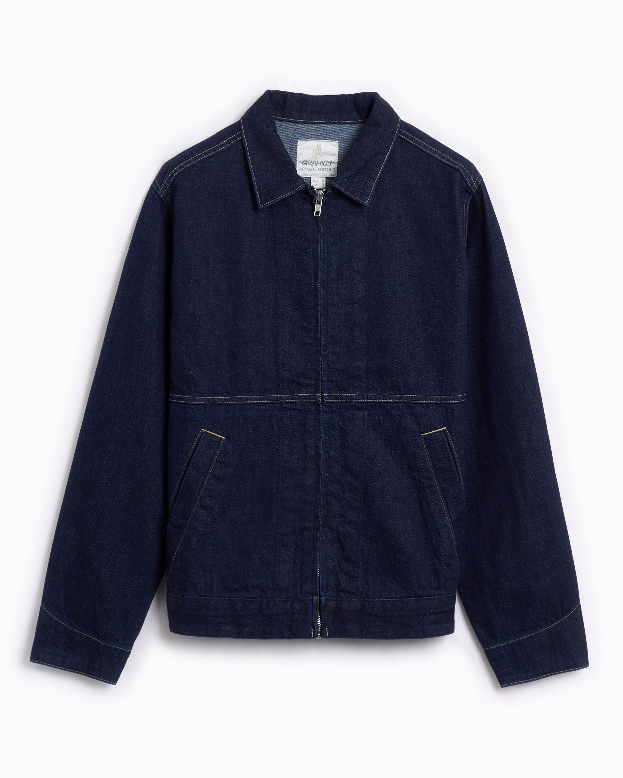 Jackets Coats Gramicci Japanese Slub Men's Denim Jacket - G5FM-J027-INDIGO