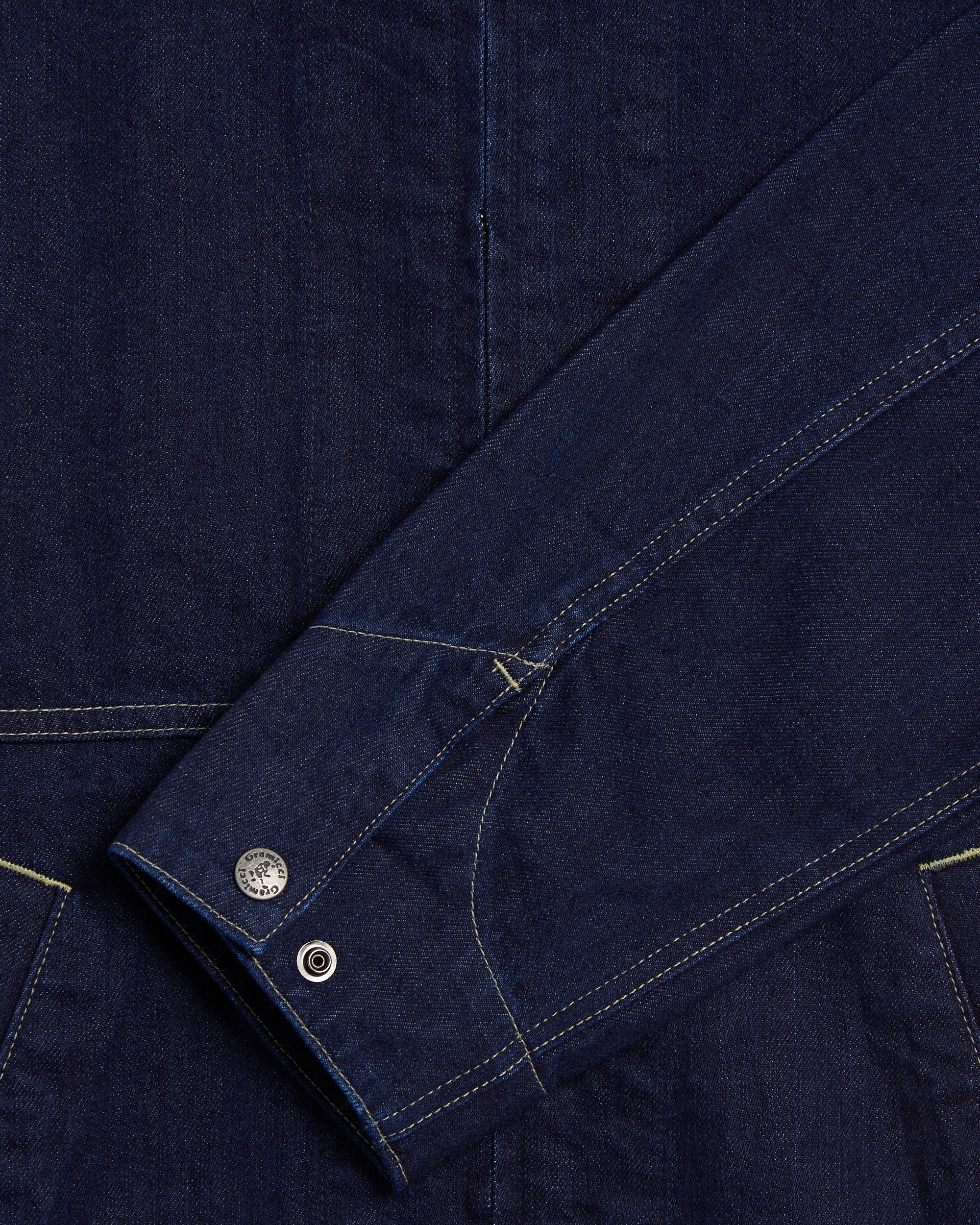 Jackets Coats Gramicci Japanese Slub Men's Denim Jacket - G5FM-J027-INDIGO