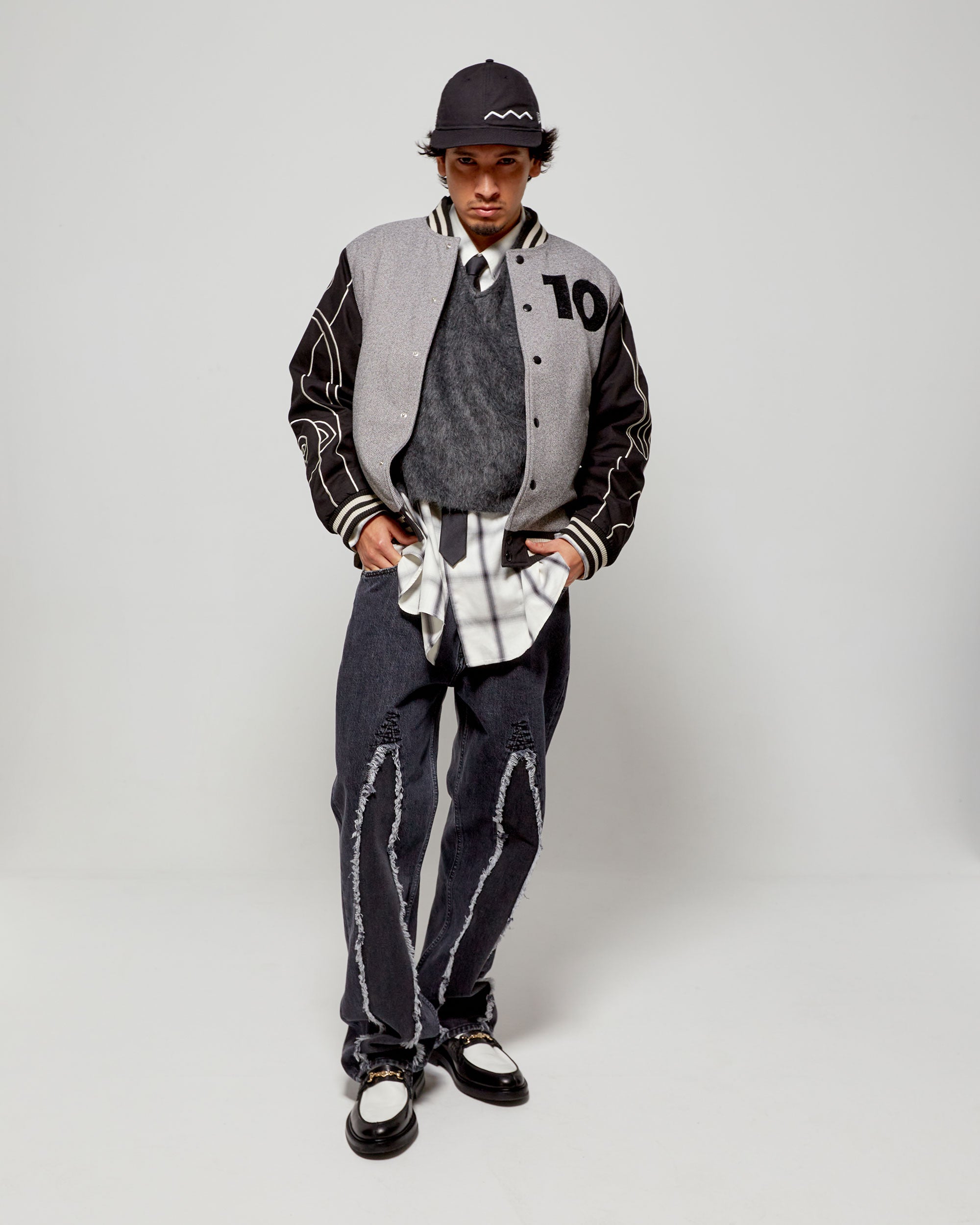 Jackets Coats New Era x FOOTDISTRICT 10th Anniversary Unisex Varsity Jacket Unisex Varsity Jacket - 13081983