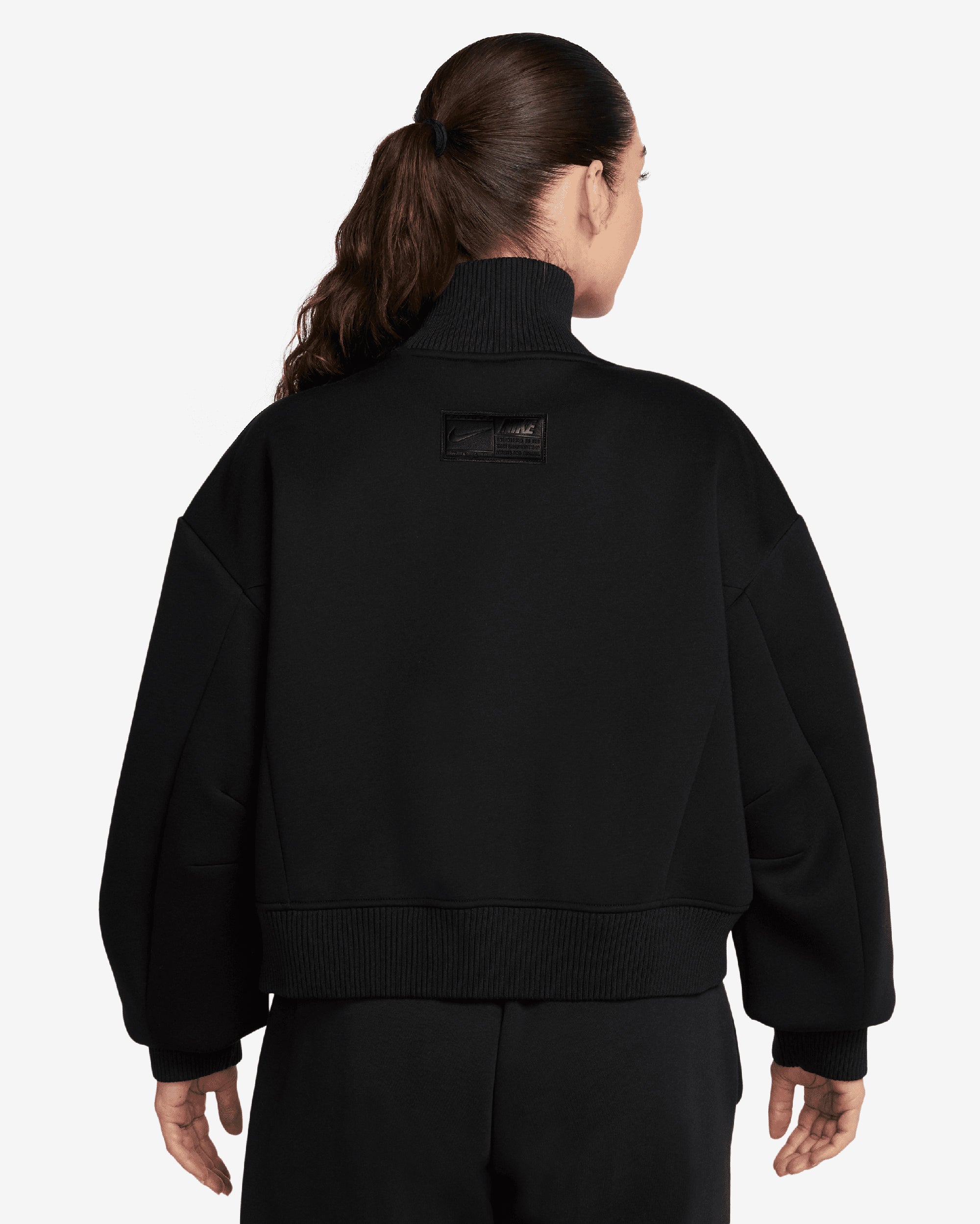 Jackets Coats Nike Sportswear Destroyer Modern Fleece Oversize Women's Light Jacket - IB2679-010