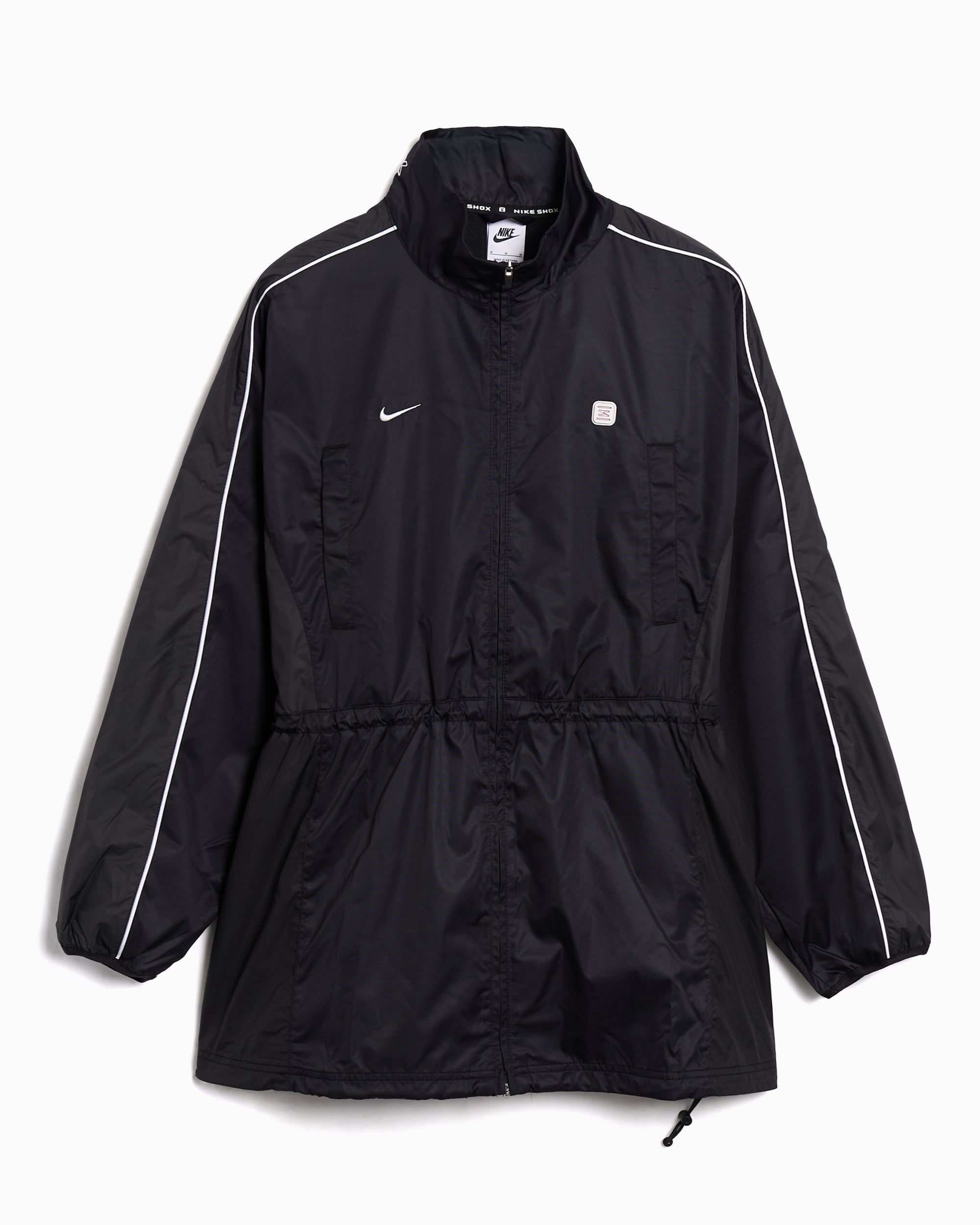 Jackets Coats Nike Sportswear Shox Woven Relaxed Women's Light Jacket - IH0259-010