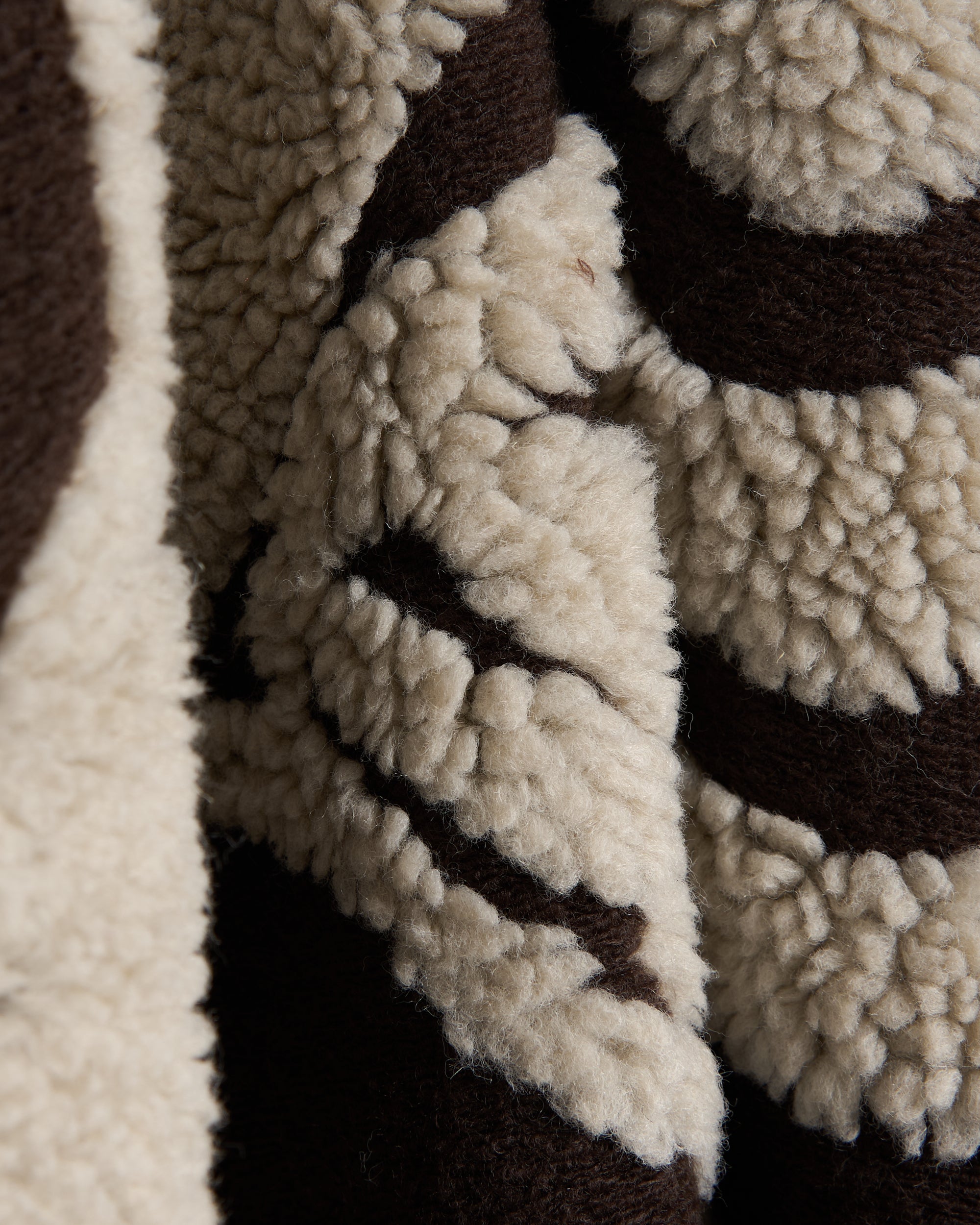 Jackets Coats OBEY Clothing Swirls Jacquard Relaxed Women's Fleece Jacket - 221800445-BWM