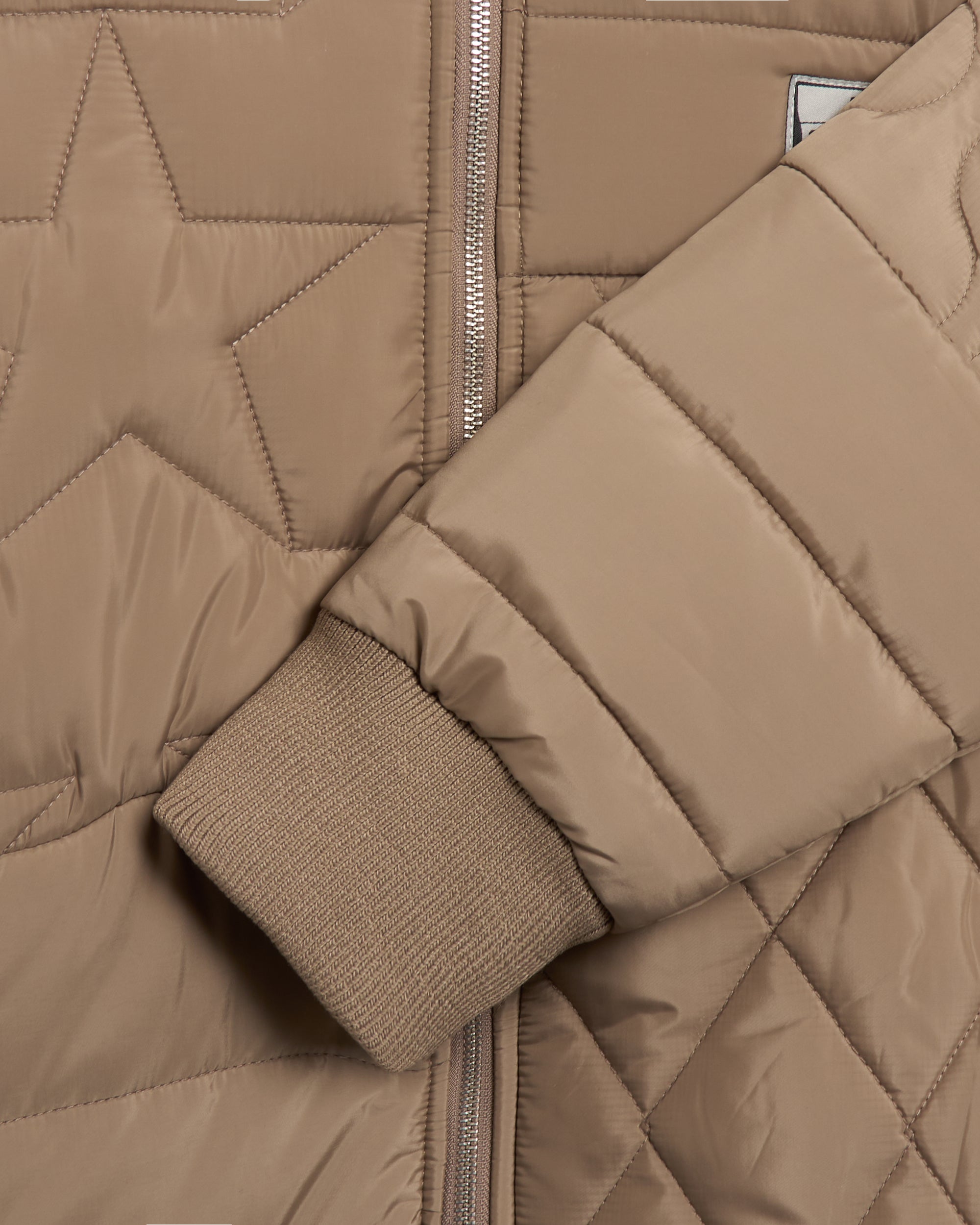 Jackets Coats Pleasures Stonehenge Quilted Men's Jacket Men's Quilted Jacket - P24W016-BROWN