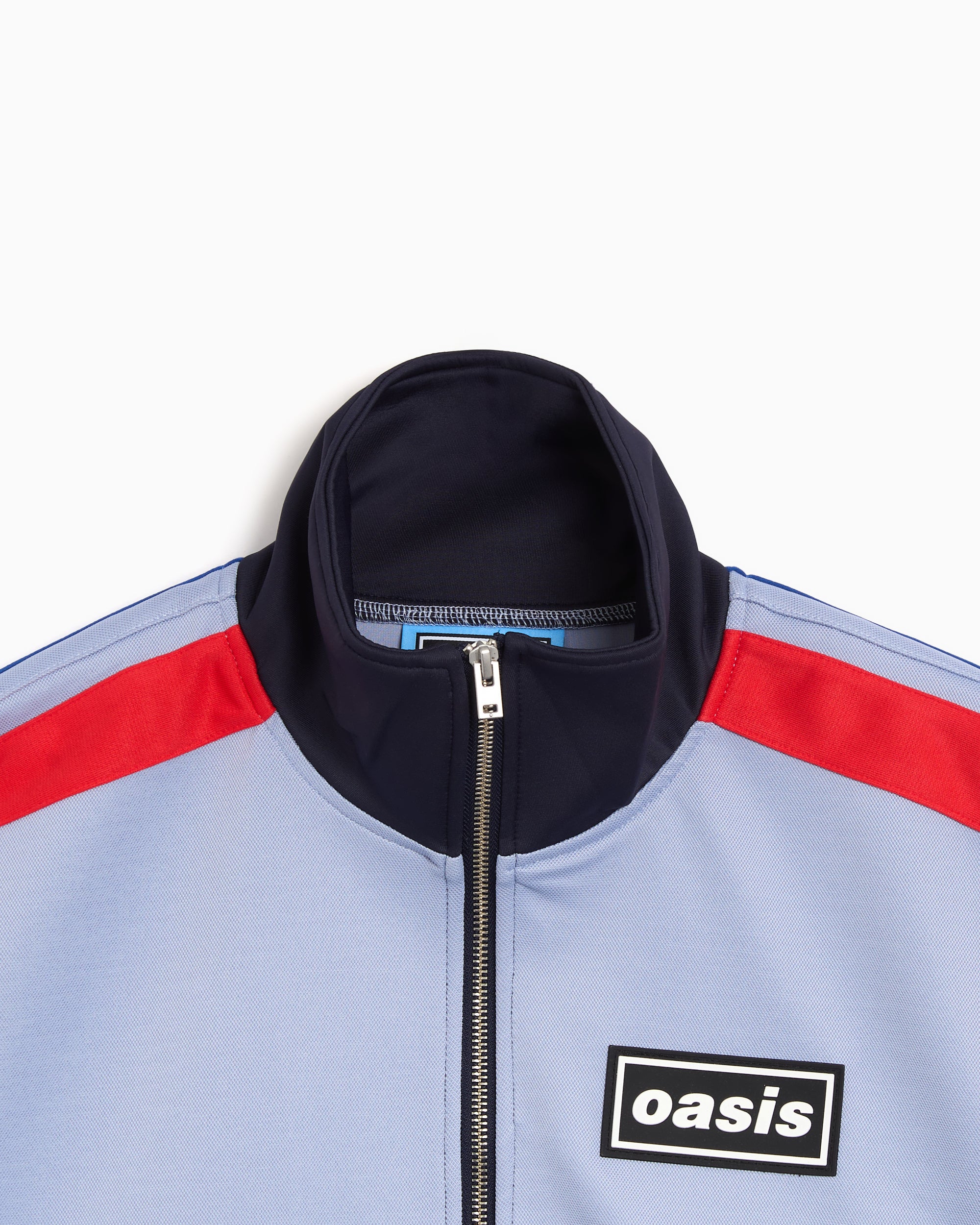 Jackets Coats Pleasures x Oasis Forever Logo Men's Track Jacket - P26OA003-POWDERBLUE