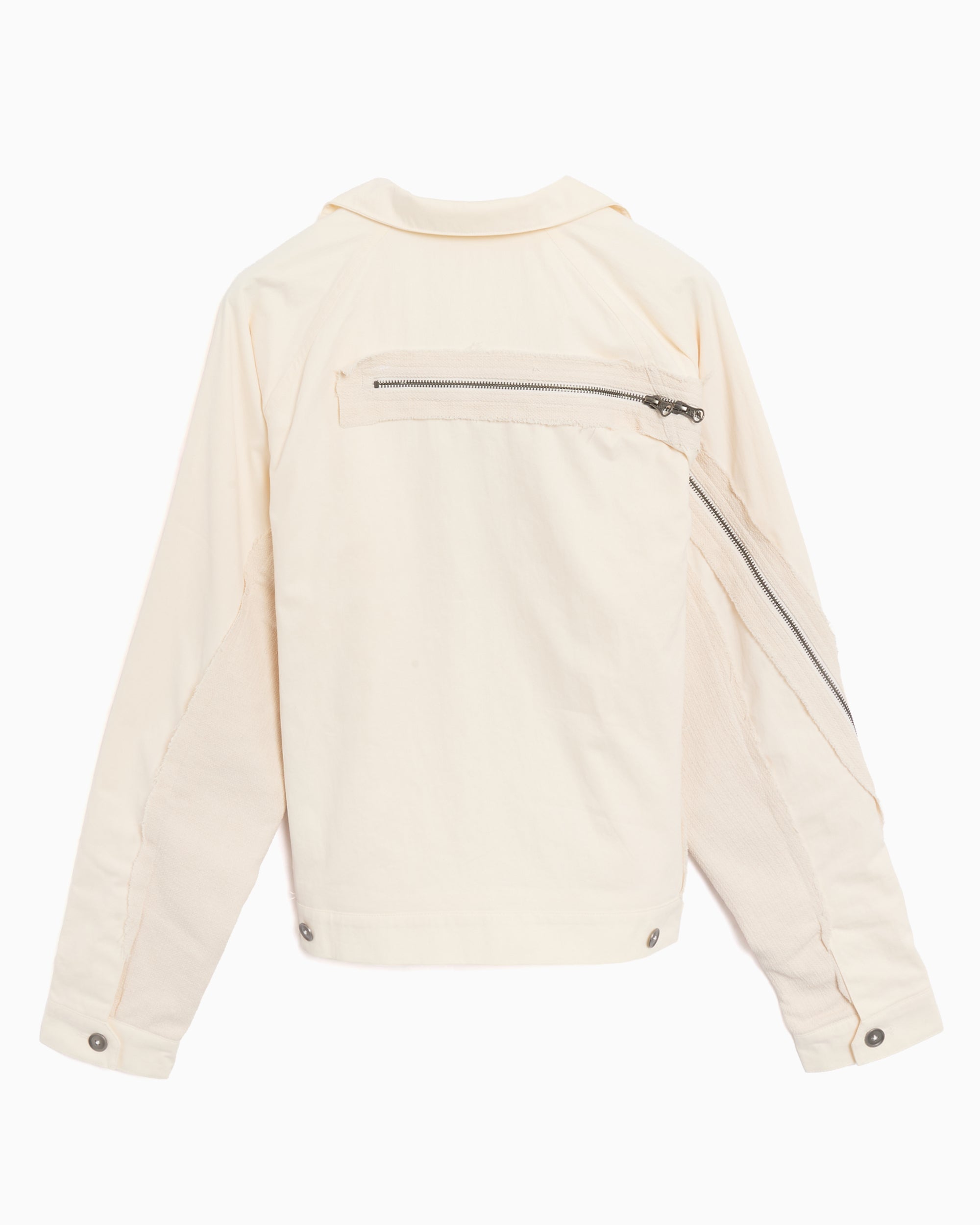 Jackets Coats SAN SAN GEAR Affine Curve Men's Light Jacket - SG2503JK12-IVORY