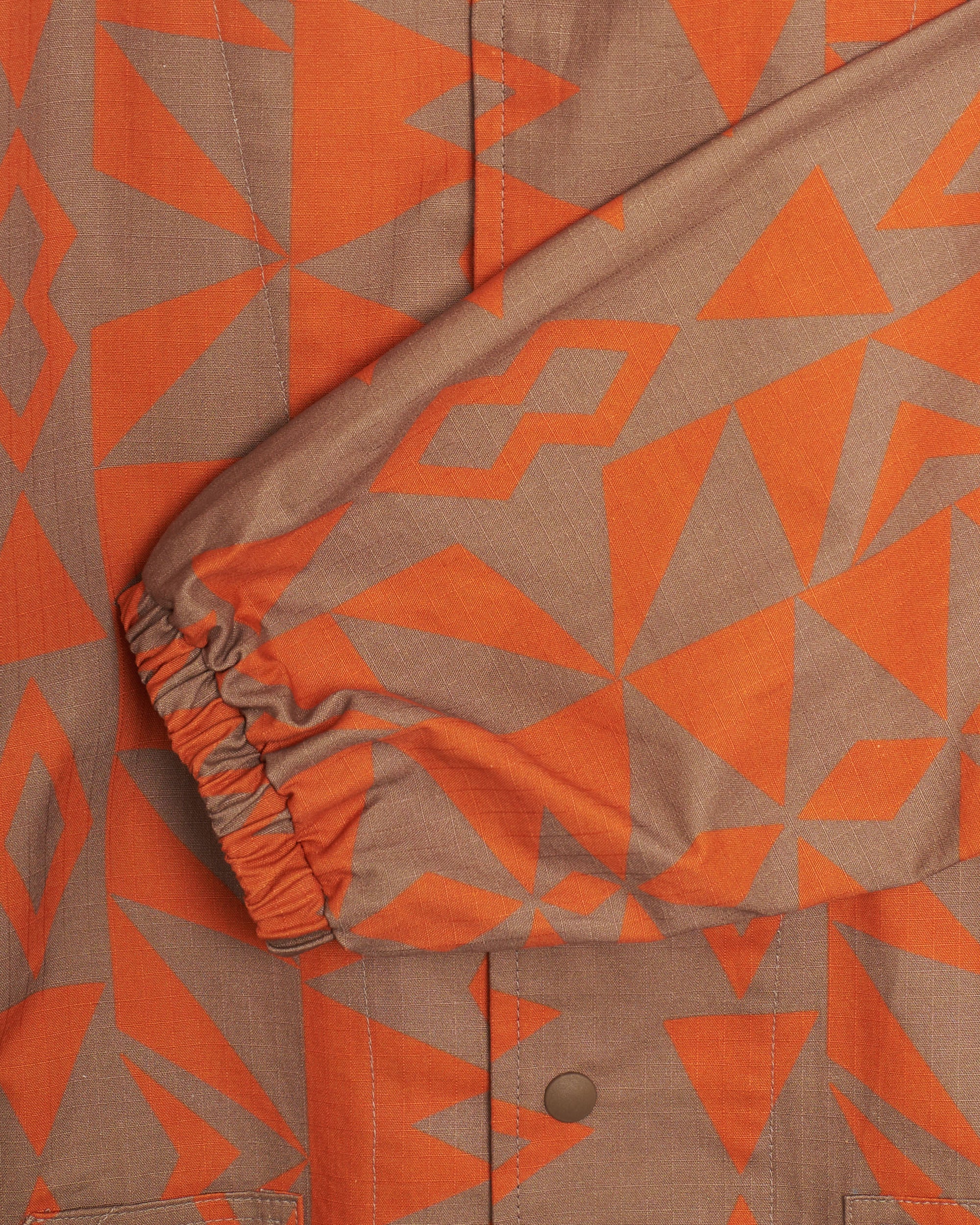 Jackets Coats South2 West8 Coach Graphic Relaxed Men's Light Jacket - QV547-A-Native ST