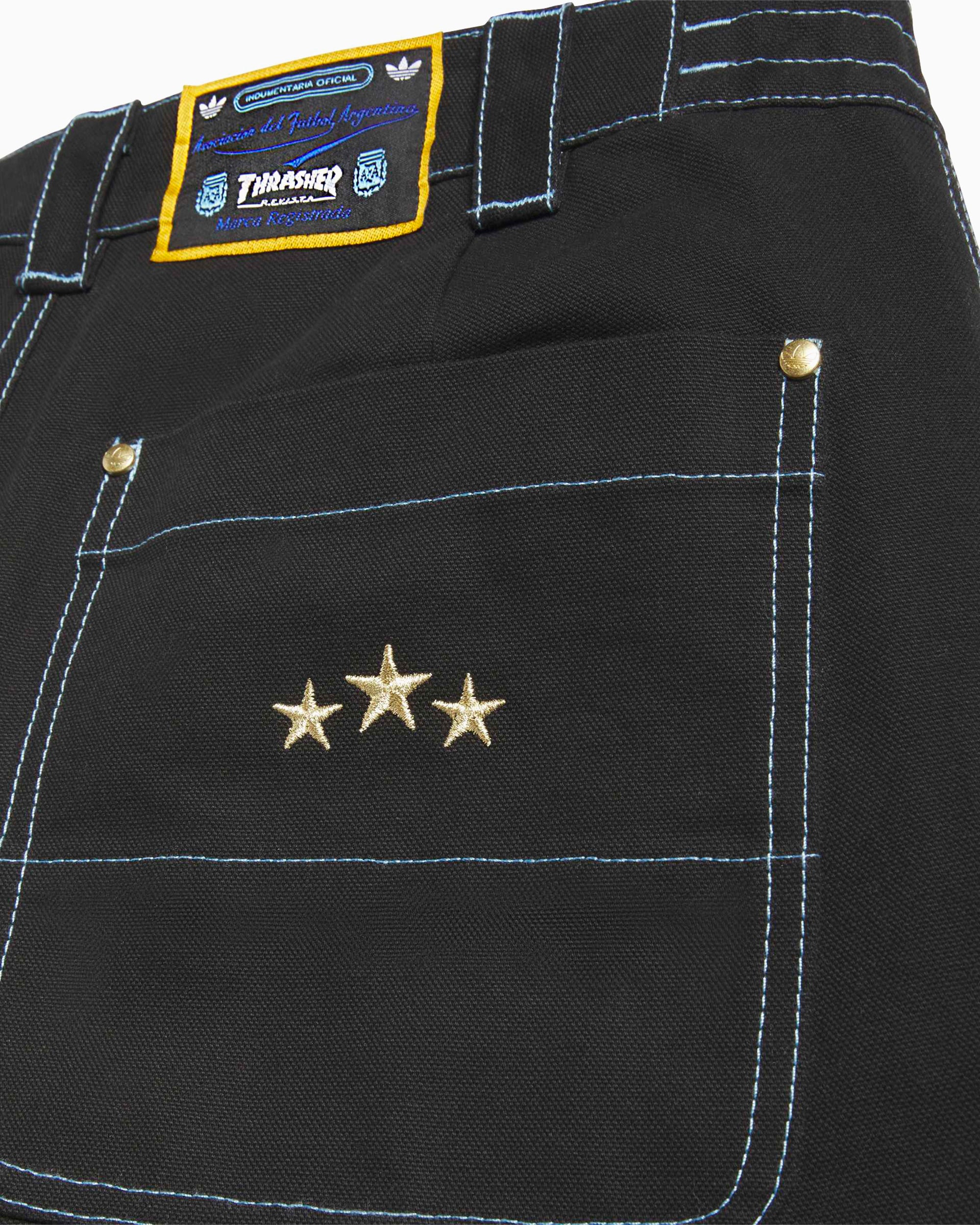 Jeans adidas Originals x Thrasher x AFA Argentina Men's Jeans - KX4550