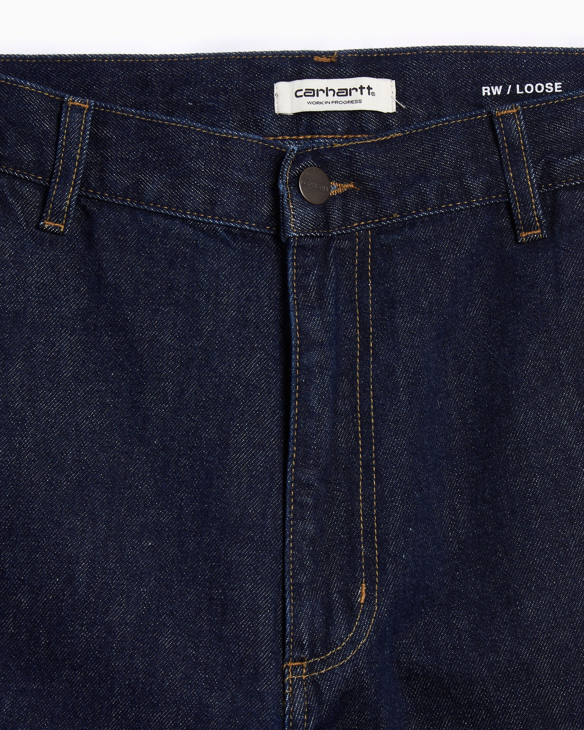 Jeans Carhartt WIP Brandon Double Knee Relaxed Women's Jeans - I034635-102