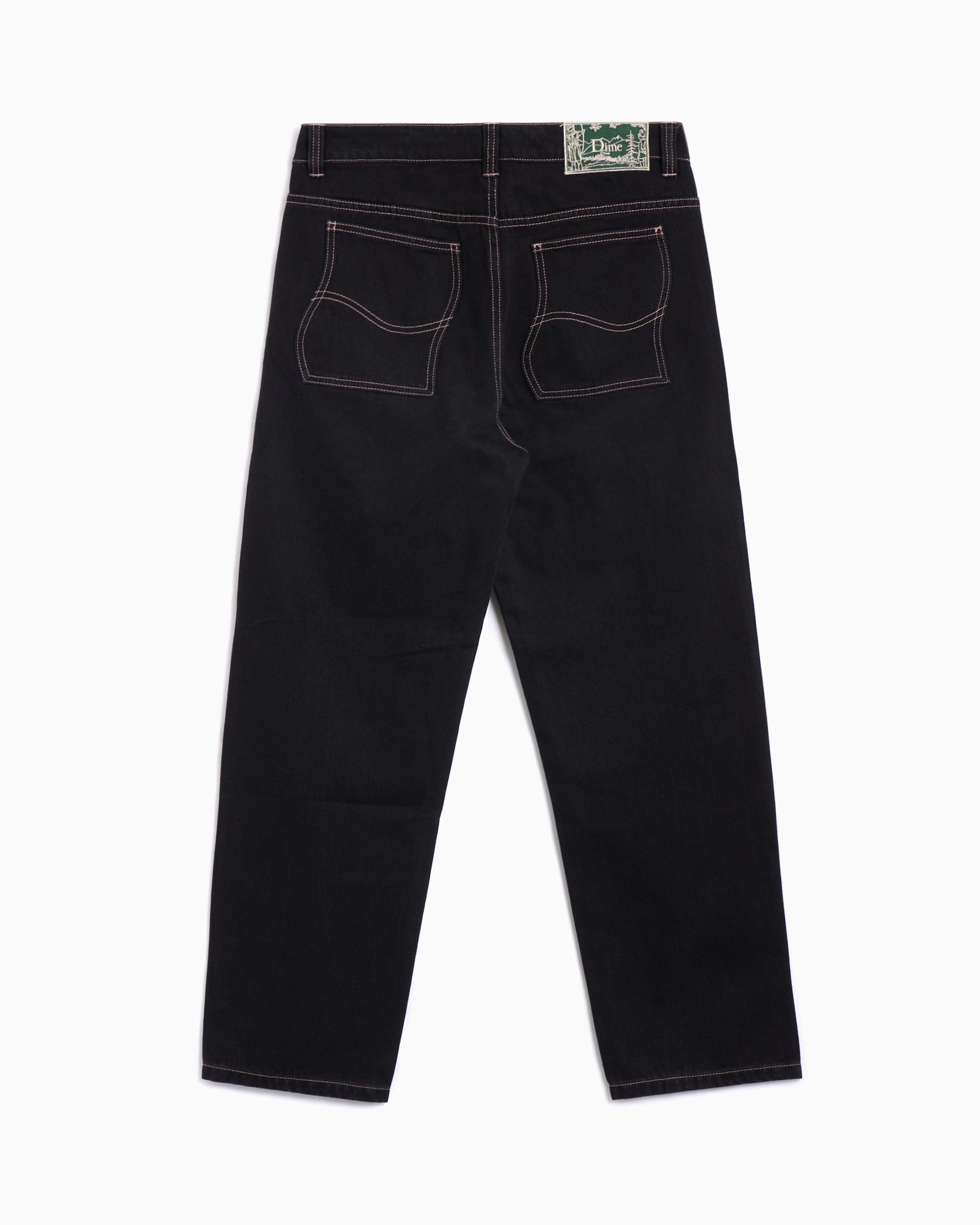 Jeans Dime MTL Classic Men's Relaxed Denim Pants Men's Jeans - DIMEHO2414BLK