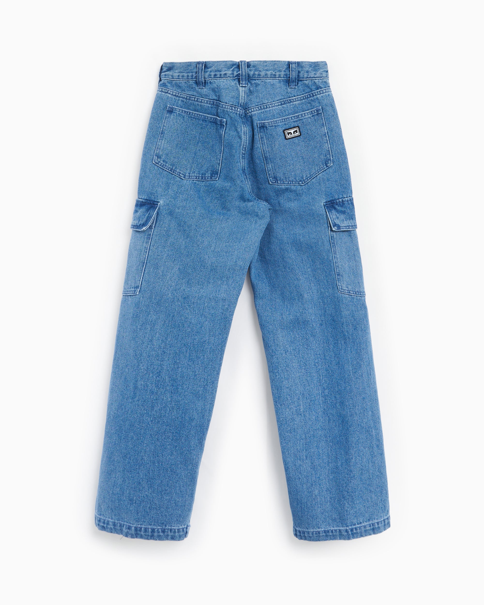 Jeans OBEY Clothing Big Wig Men's Cargo Denim Pants Men's Cargo Jeans - 142010094-LIN