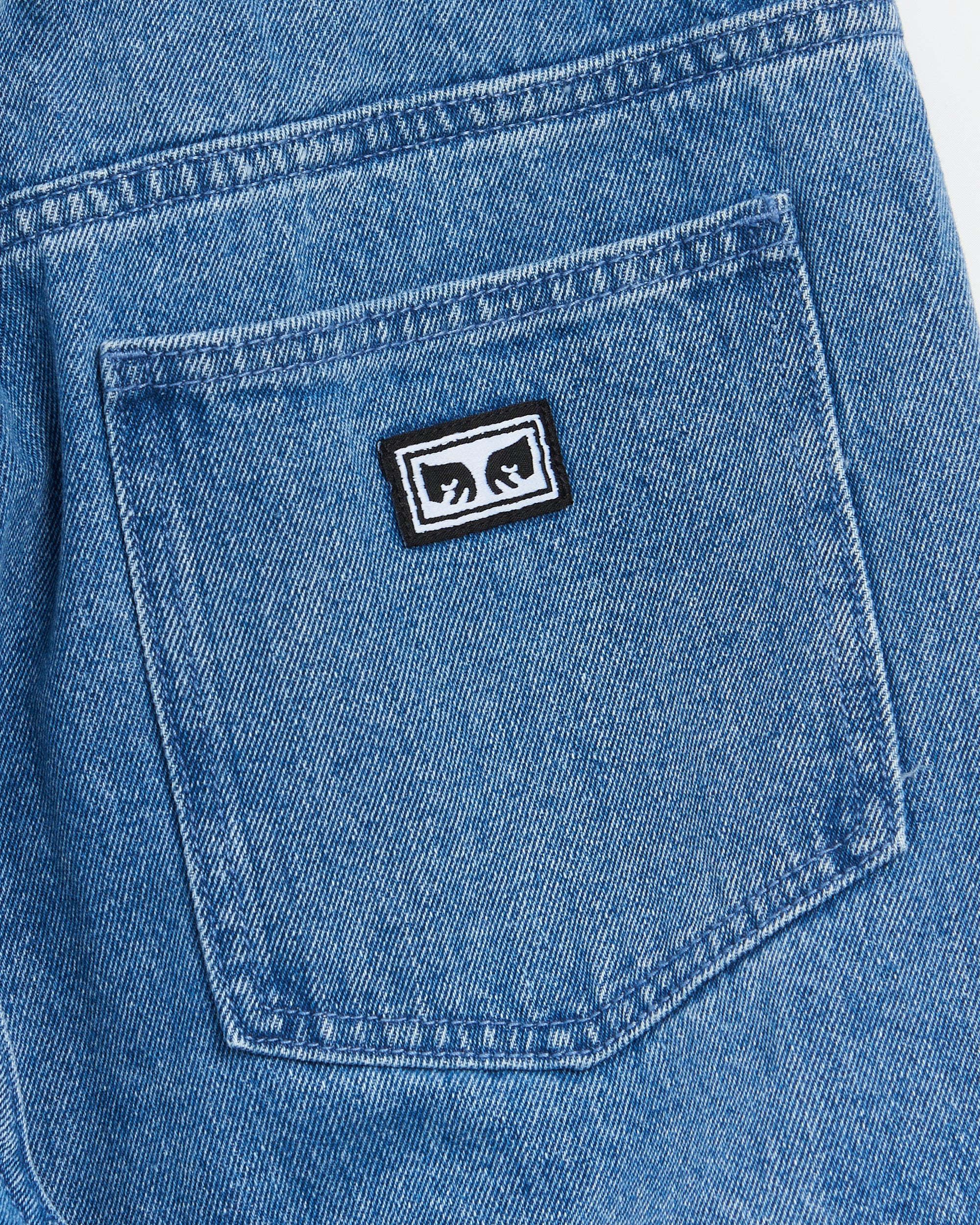 Jeans OBEY Clothing Big Wig Men's Cargo Denim Pants Men's Cargo Jeans - 142010094-LIN