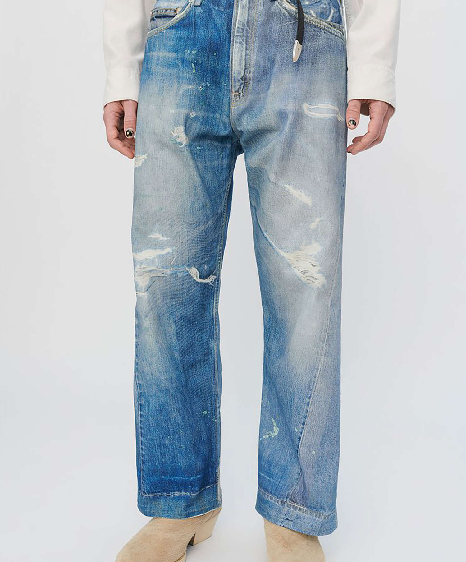 Jeans Our Legacy Third Cut Relaxed Men's Jeans - M4205TDD