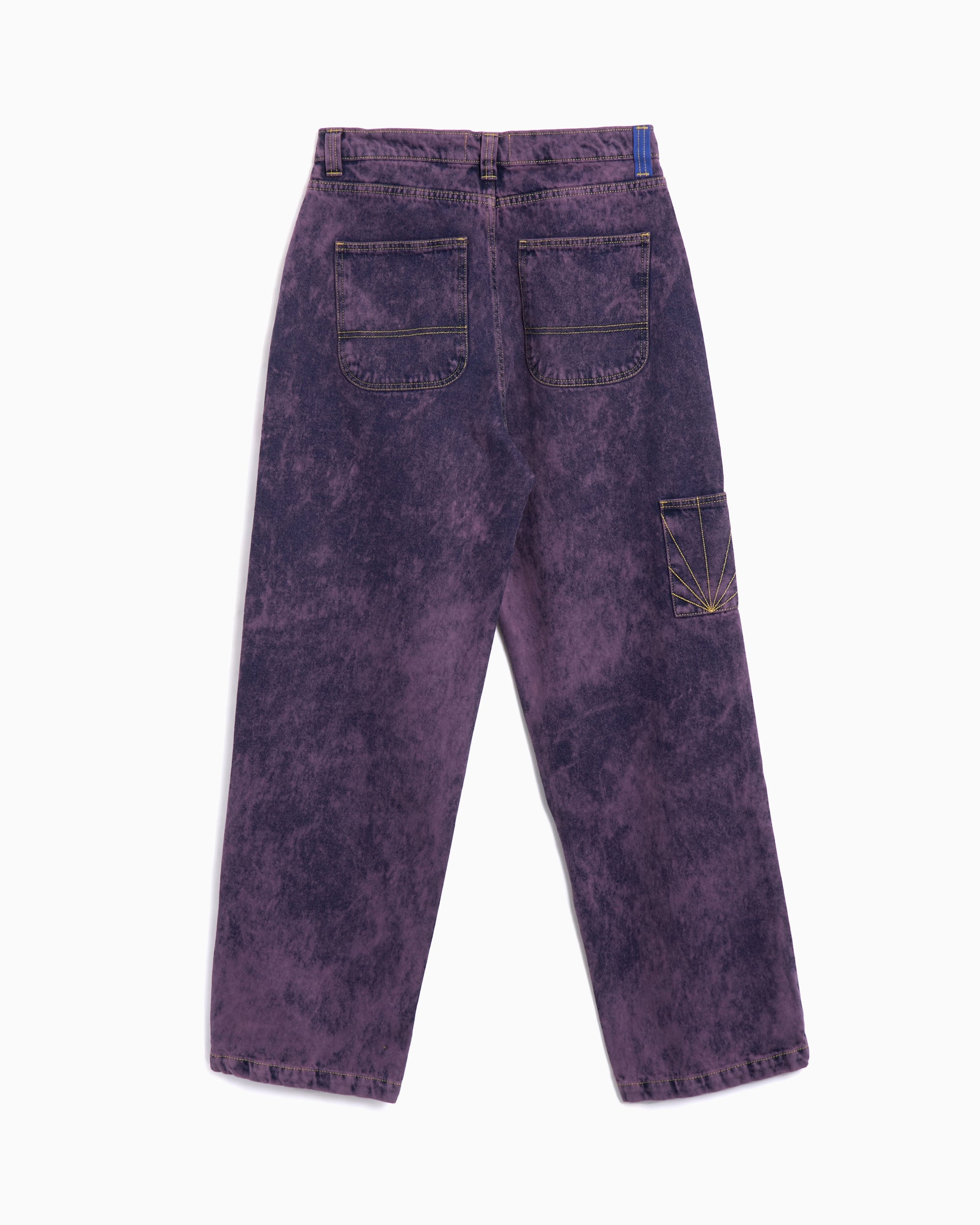 Jeans Rassvet Acid Wash Carpenter Work Men's Denim Pants Relaxed Men's Carpenter Jeans - PACC16P003-1