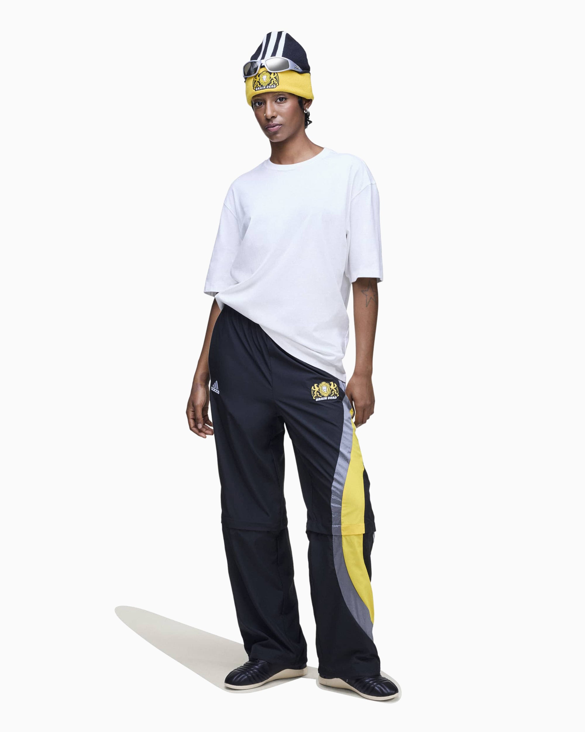 Pants adidas Originals x Brain Dead Detachable Relaxed Unisex Track Pants - KB2381