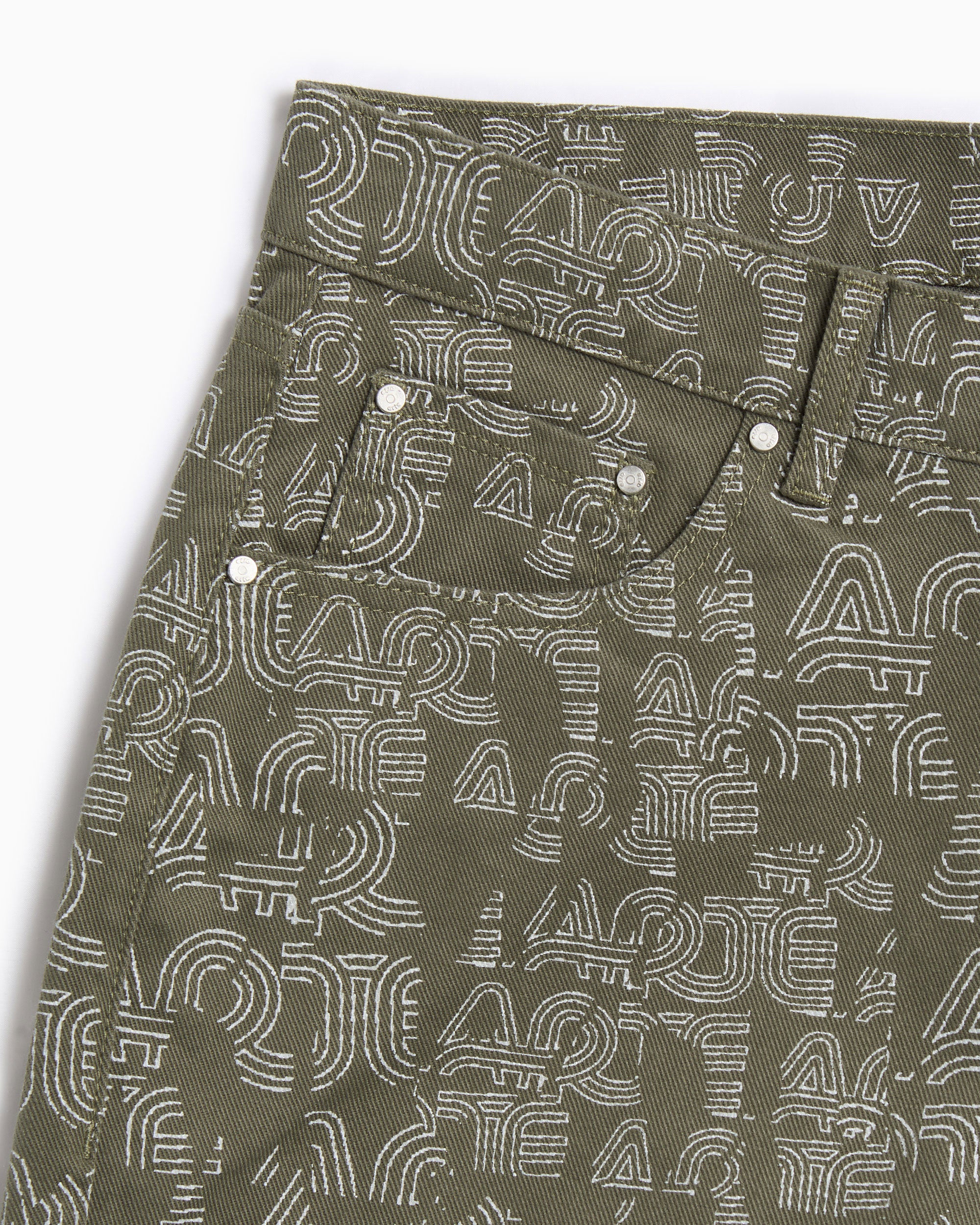 Pants Arte Antwerp Allover Arte Relaxed Men's Pants - AW25-190P-Green
