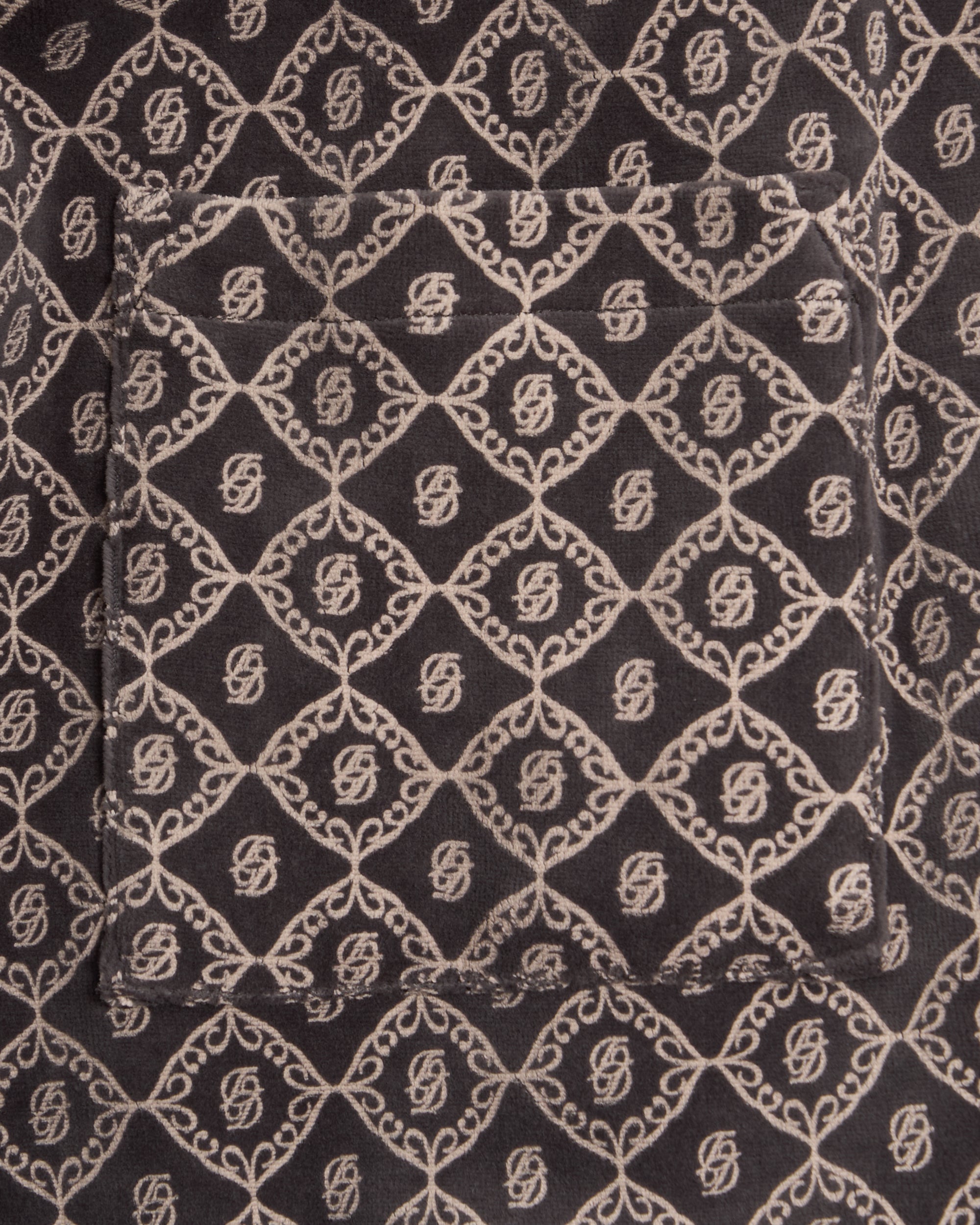 Pants Drôle de Monsieur Monogramme Men's Pants Men's Track Pants - SP006-CO169-GY