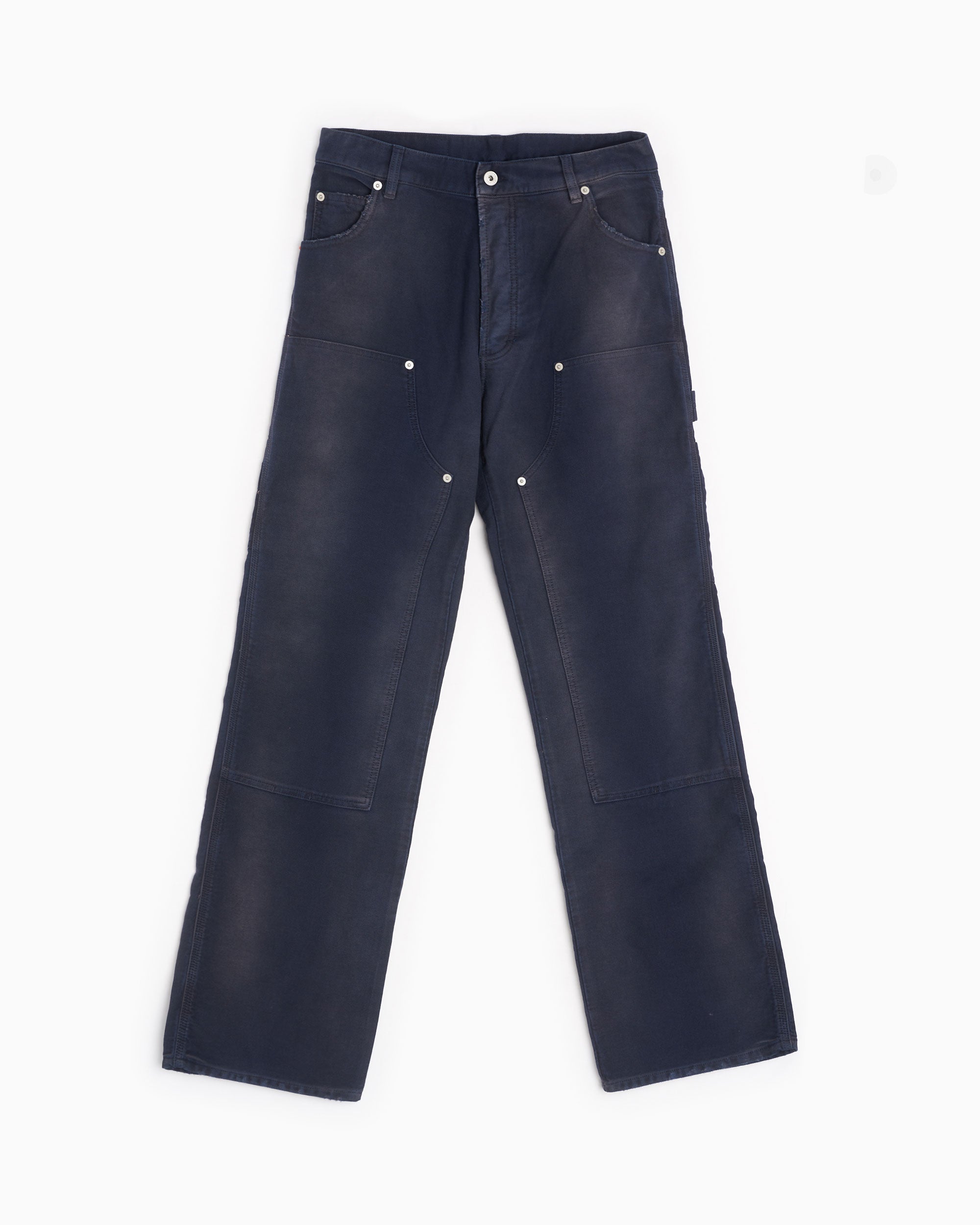 Pants Heron Preston Distressed Canvas Men's Carpenter Pants Men's Pants - HMCA027F23FAB0014600