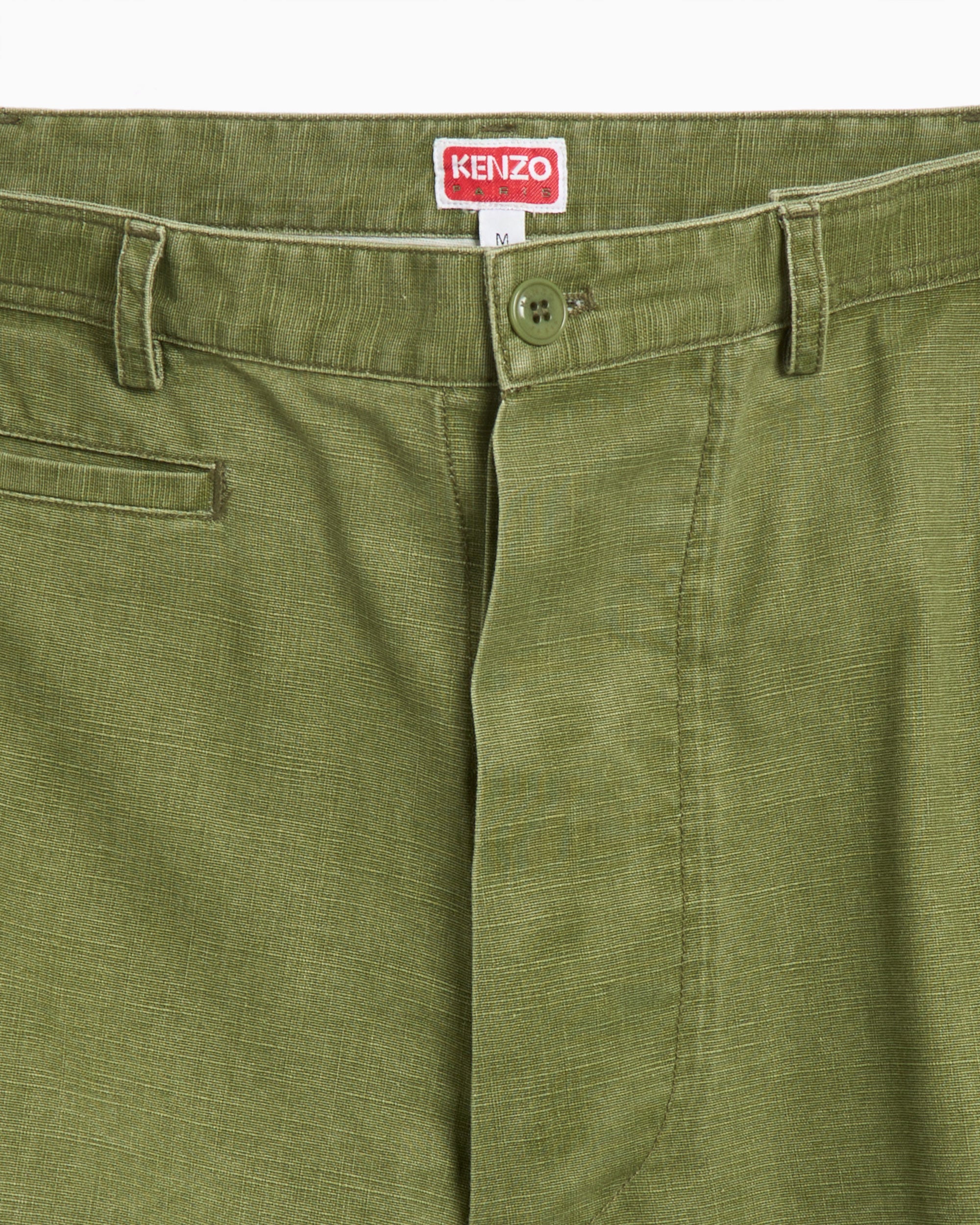 Pants Kenzo Adjustable Men's Cargo Pants Relaxed Men's Cargo Pants - FF55PA2459GD-48